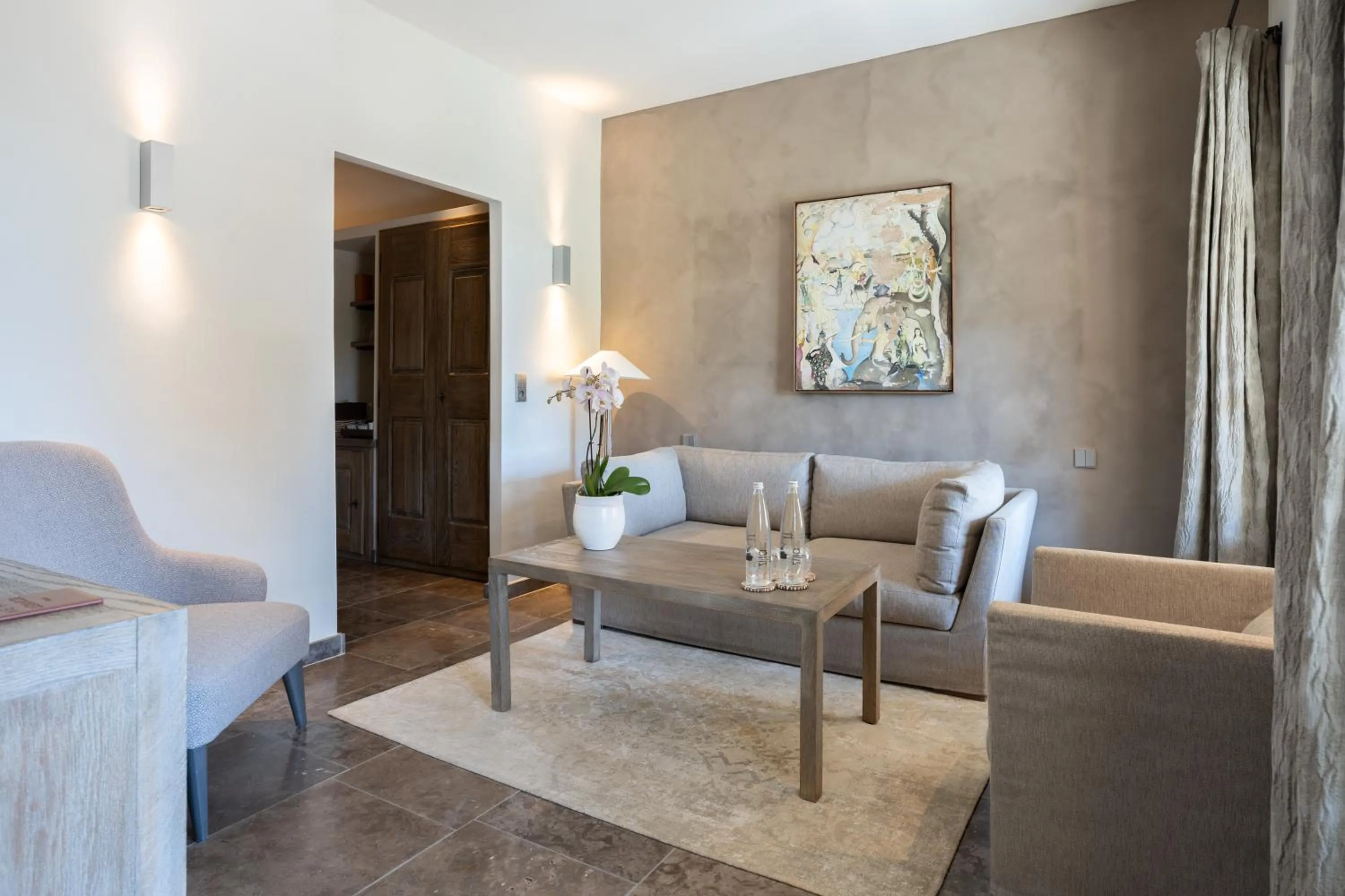 Living room in Coquillade Provence - Relais & Châteaux