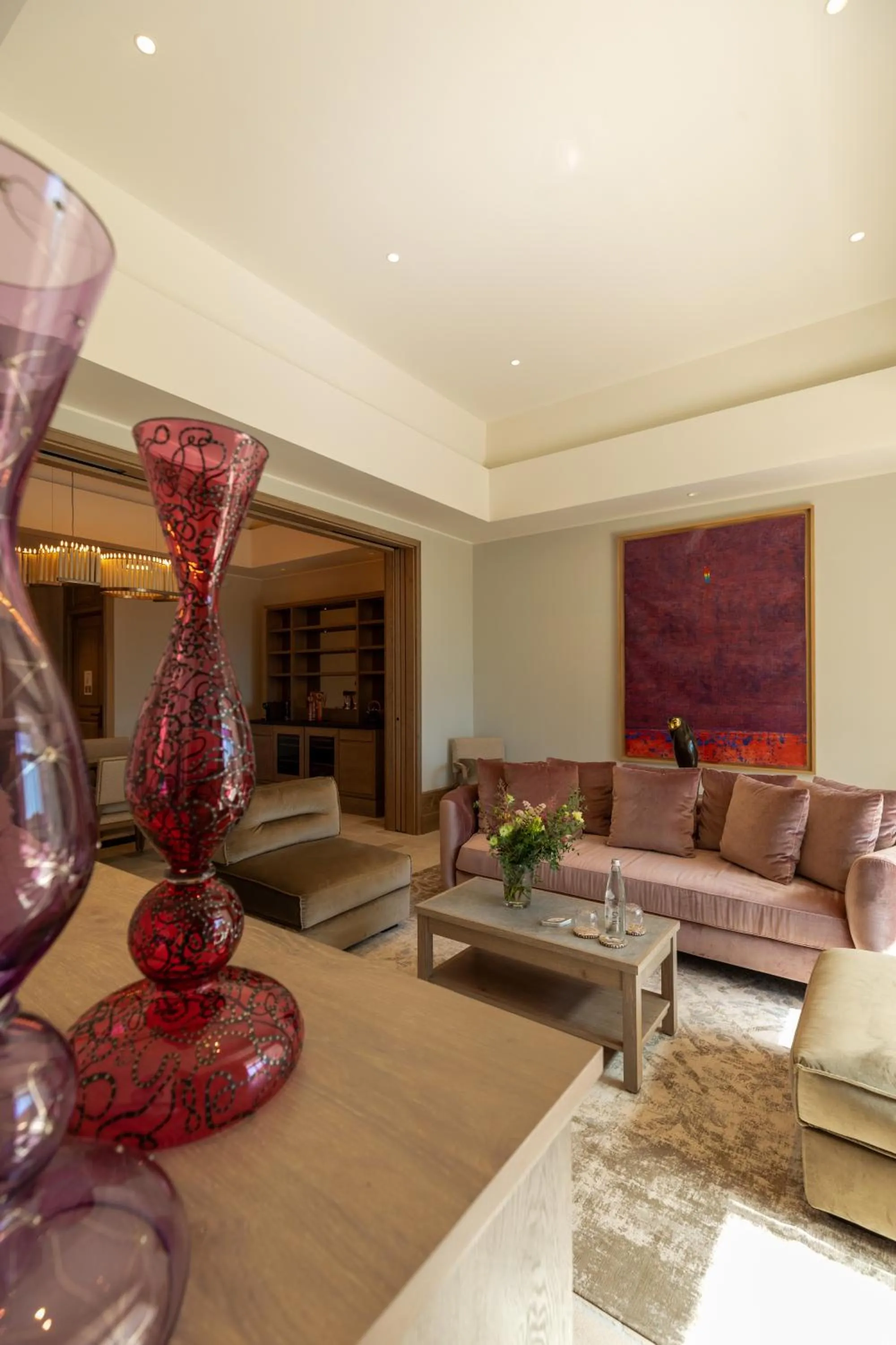 Living room in Coquillade Provence - Relais & Châteaux