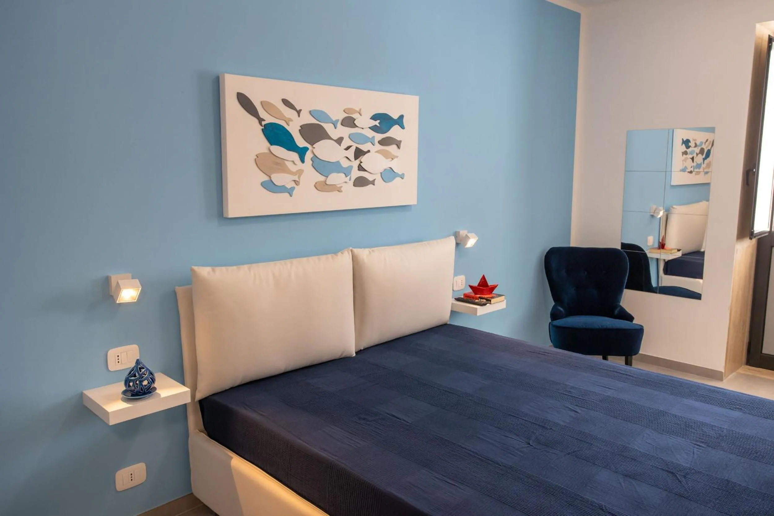 Bed in Villa Altomare