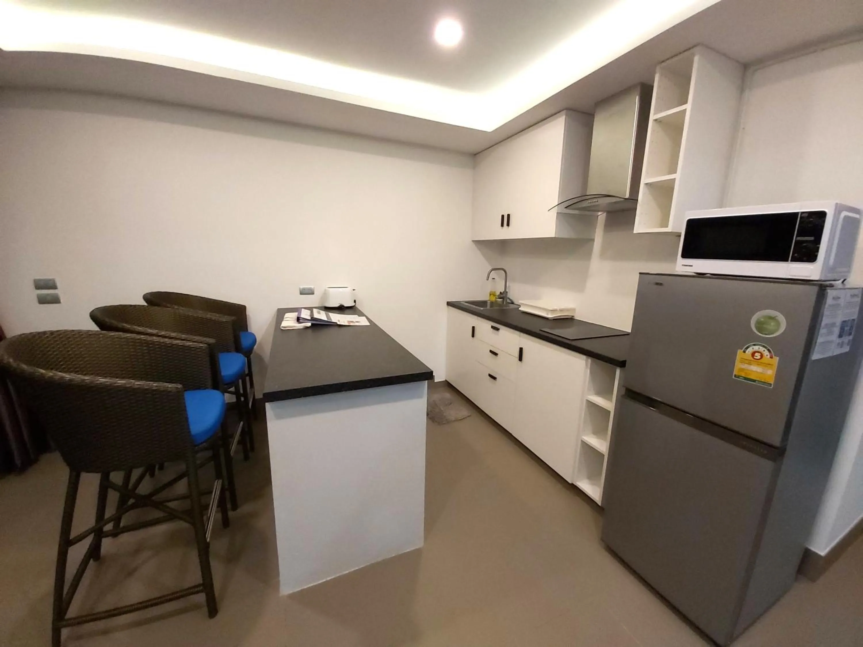 Kitchen or kitchenette in The Pearl Luxury Pool Villas