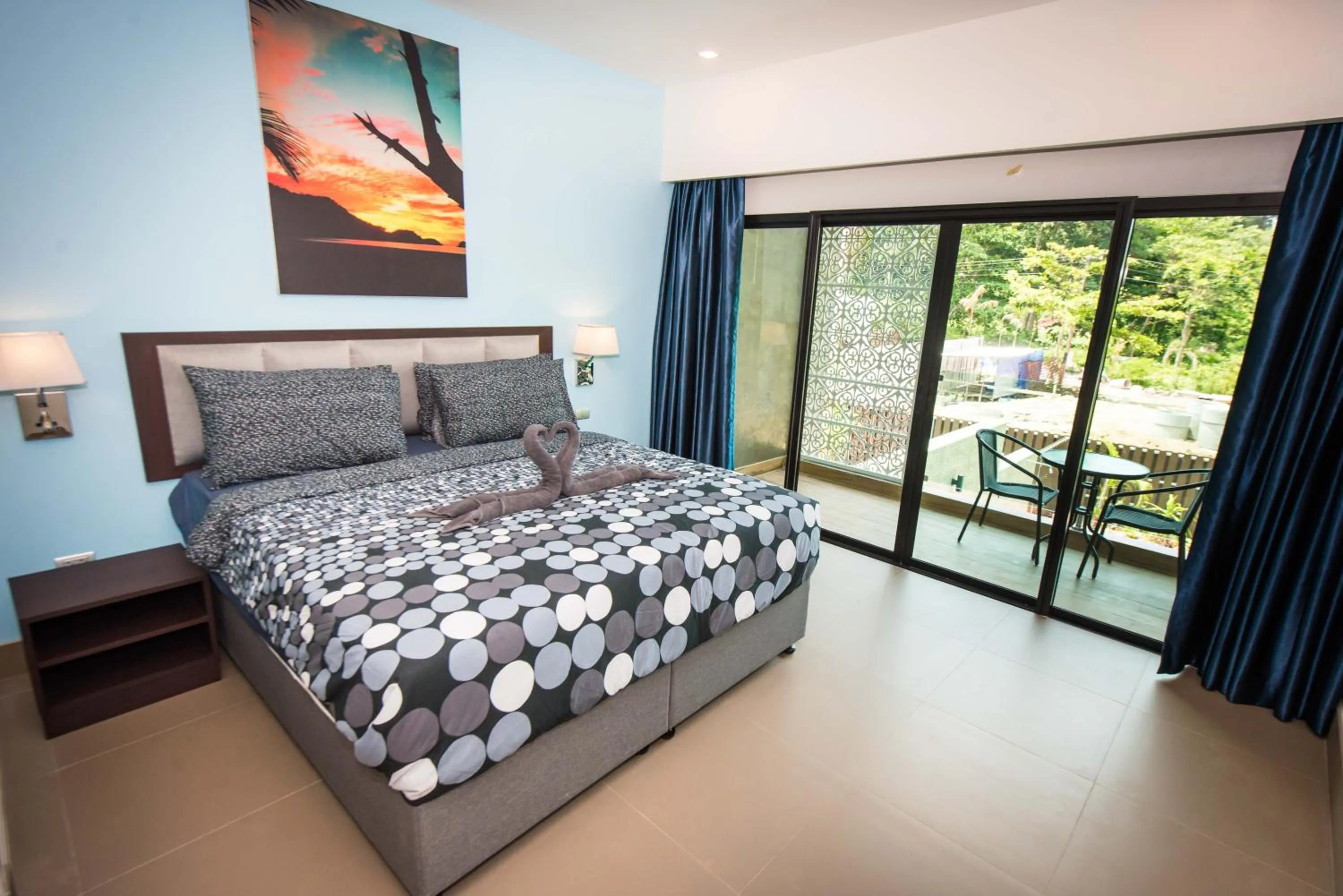 Bed in The Pearl Luxury Pool Villas