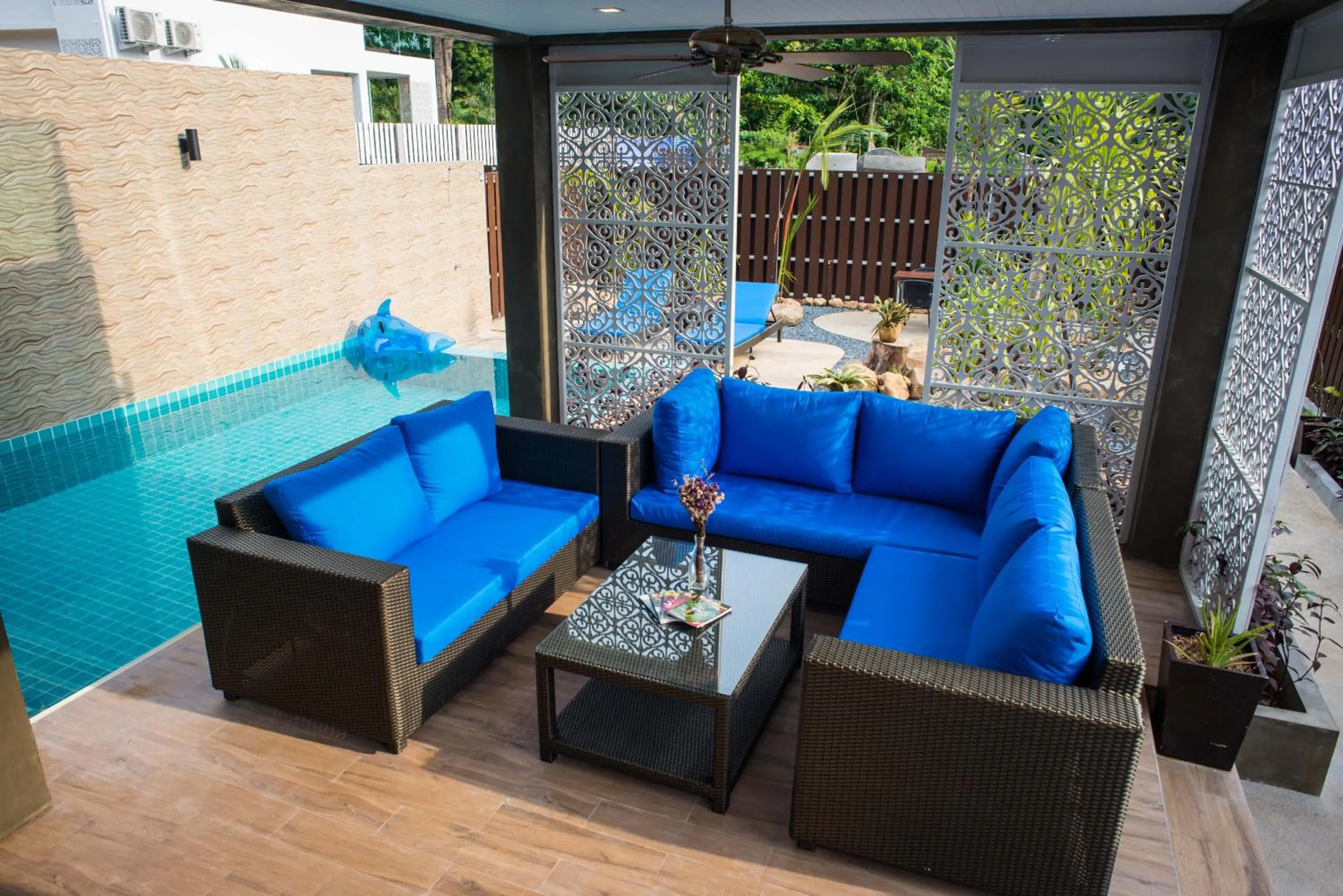 Patio in The Pearl Luxury Pool Villas