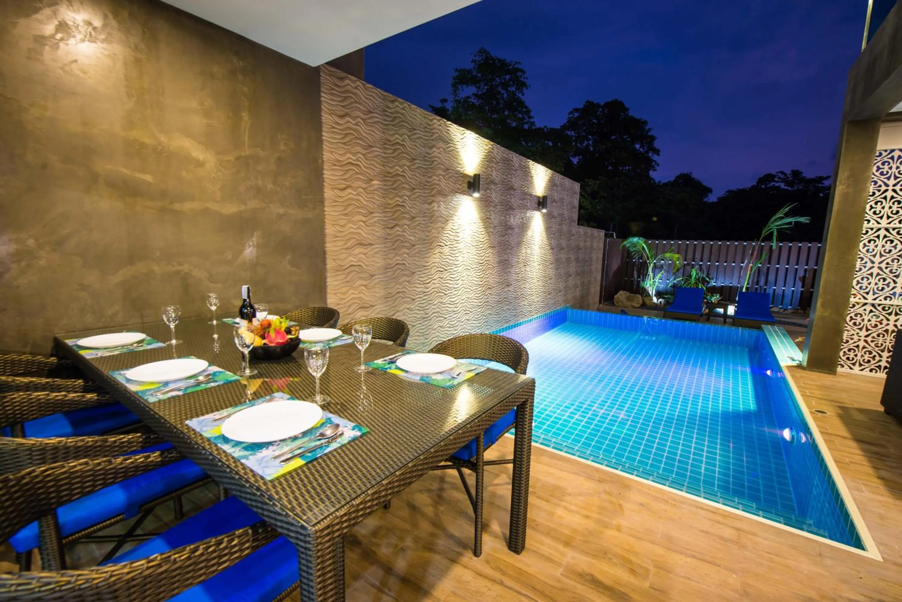 Patio in The Pearl Luxury Pool Villas