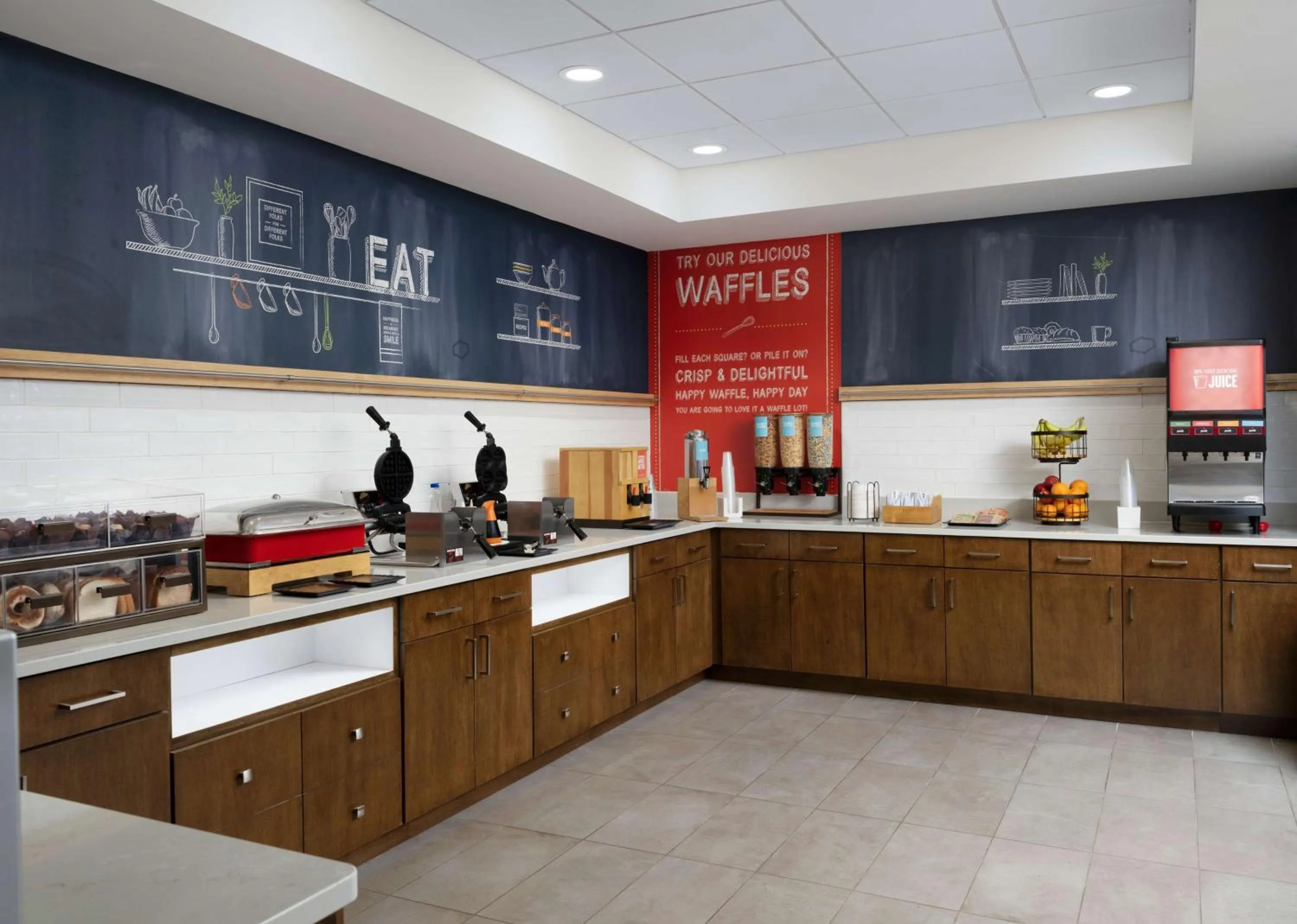 Breakfast in Hampton Inn Troy