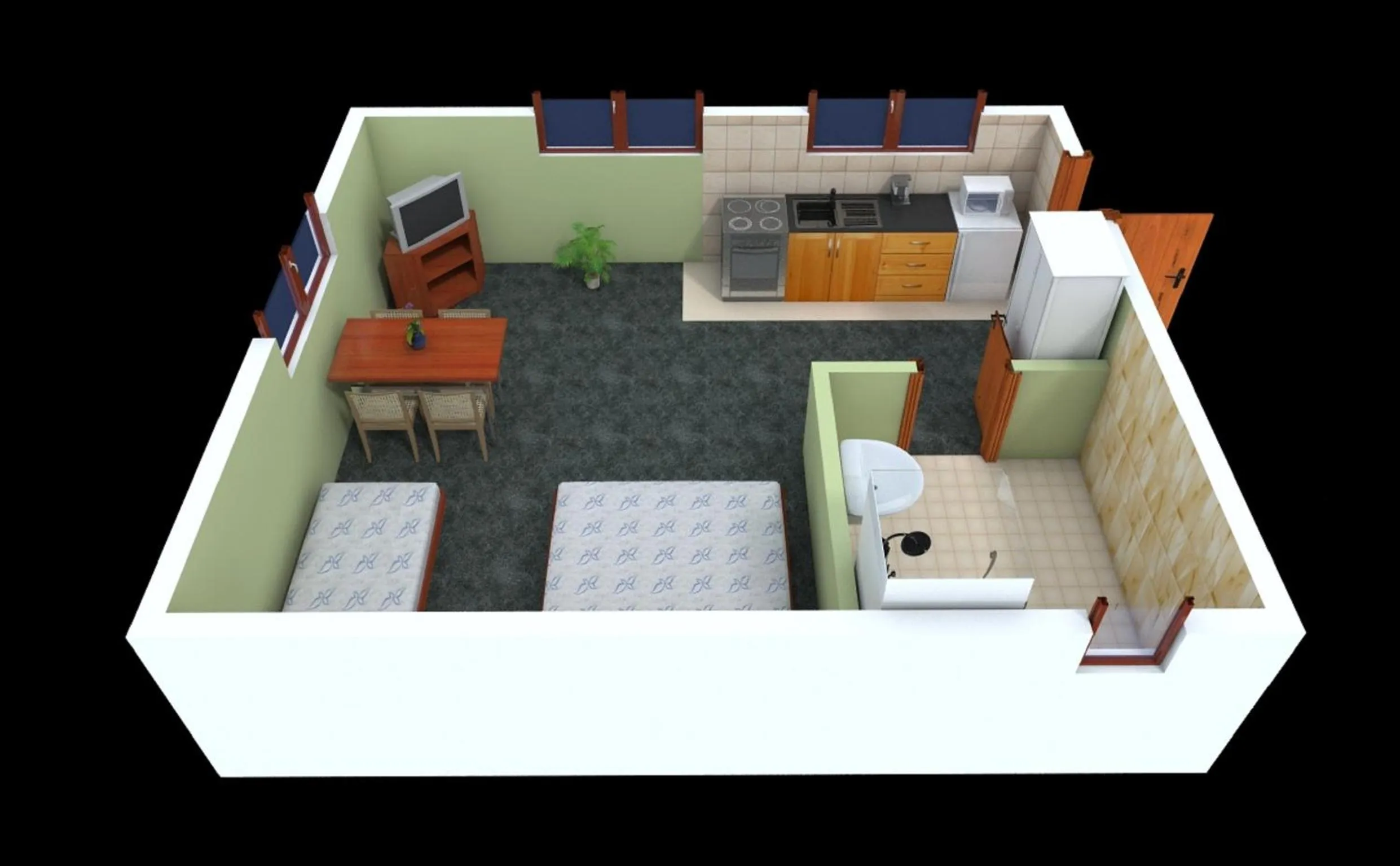 Photo of the whole room in Ada Apartments