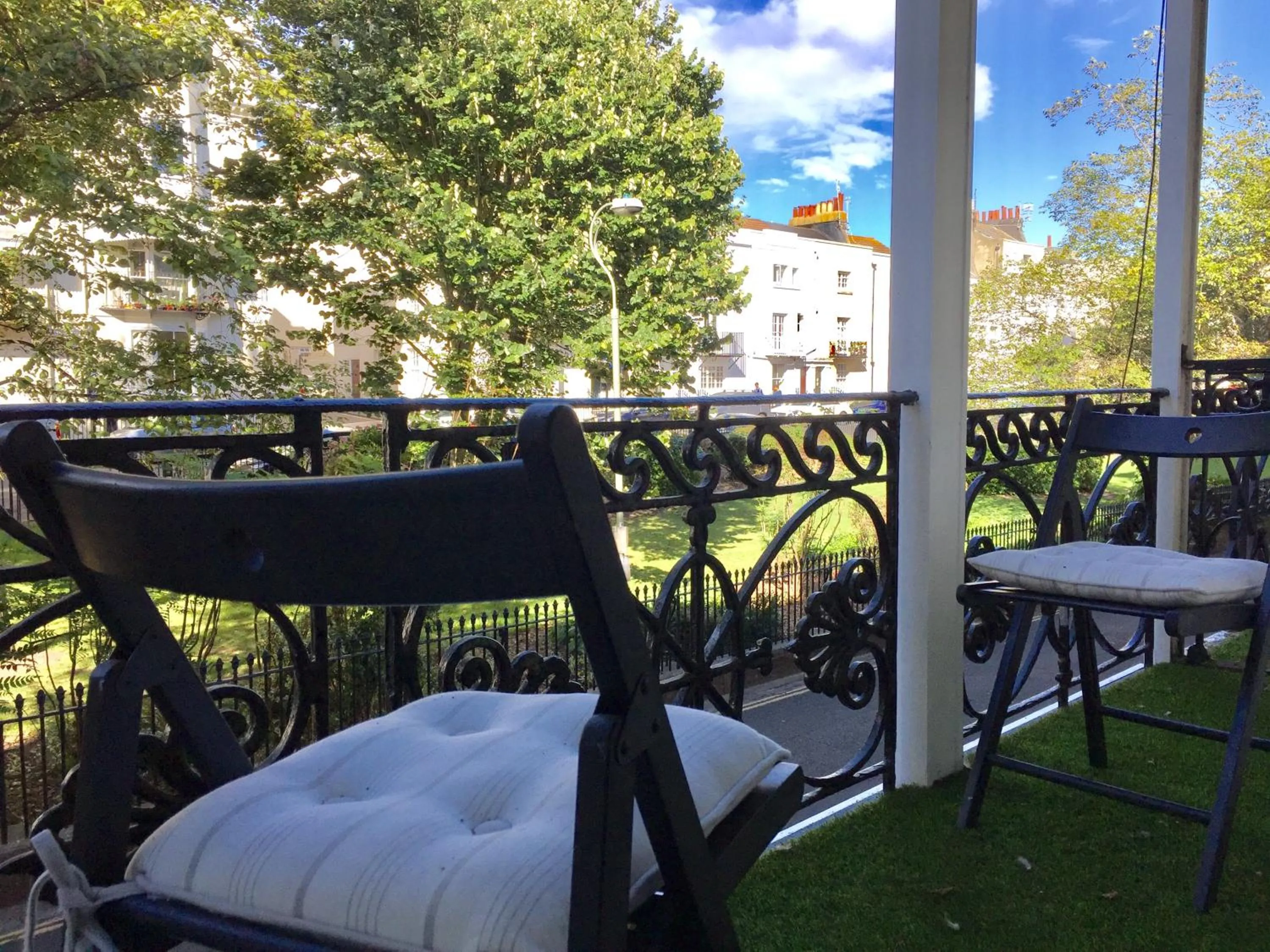 Balcony/Terrace in Motel Schmotel