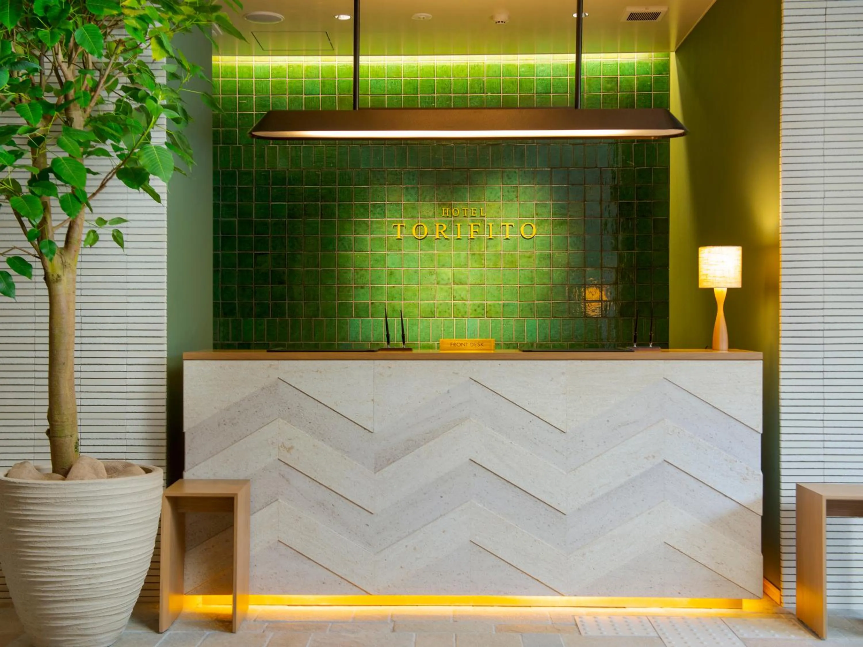 Lobby or reception in Hotel Torifito Naha Asahibashi