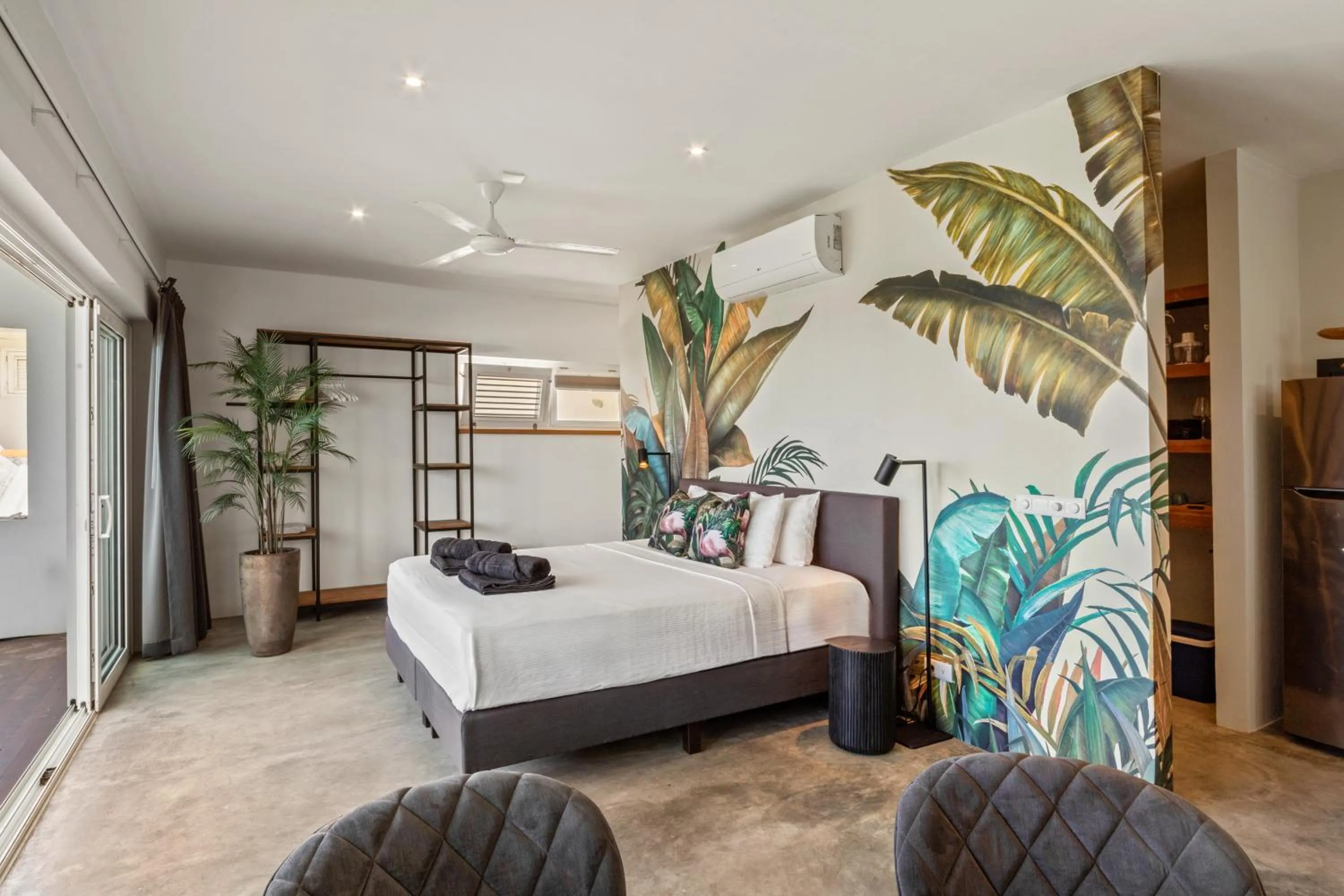 Bed in PM78 Boutique Apartments