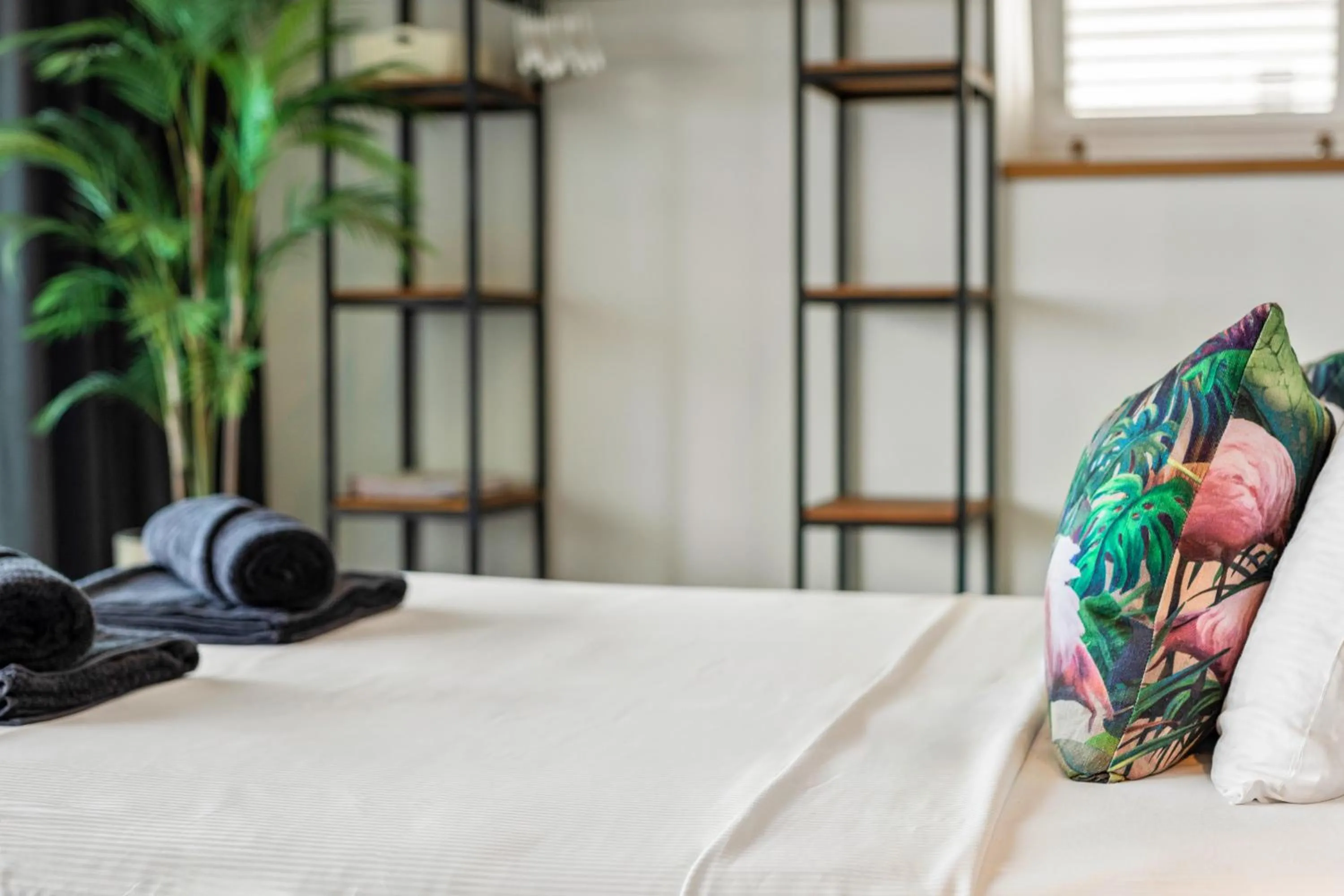 Bed in PM78 Boutique Apartments