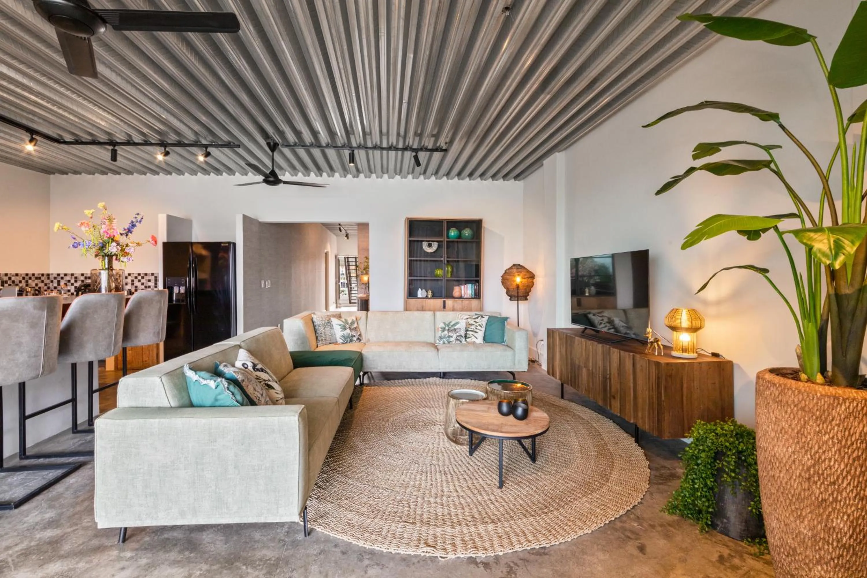 Living room in PM78 Boutique Apartments