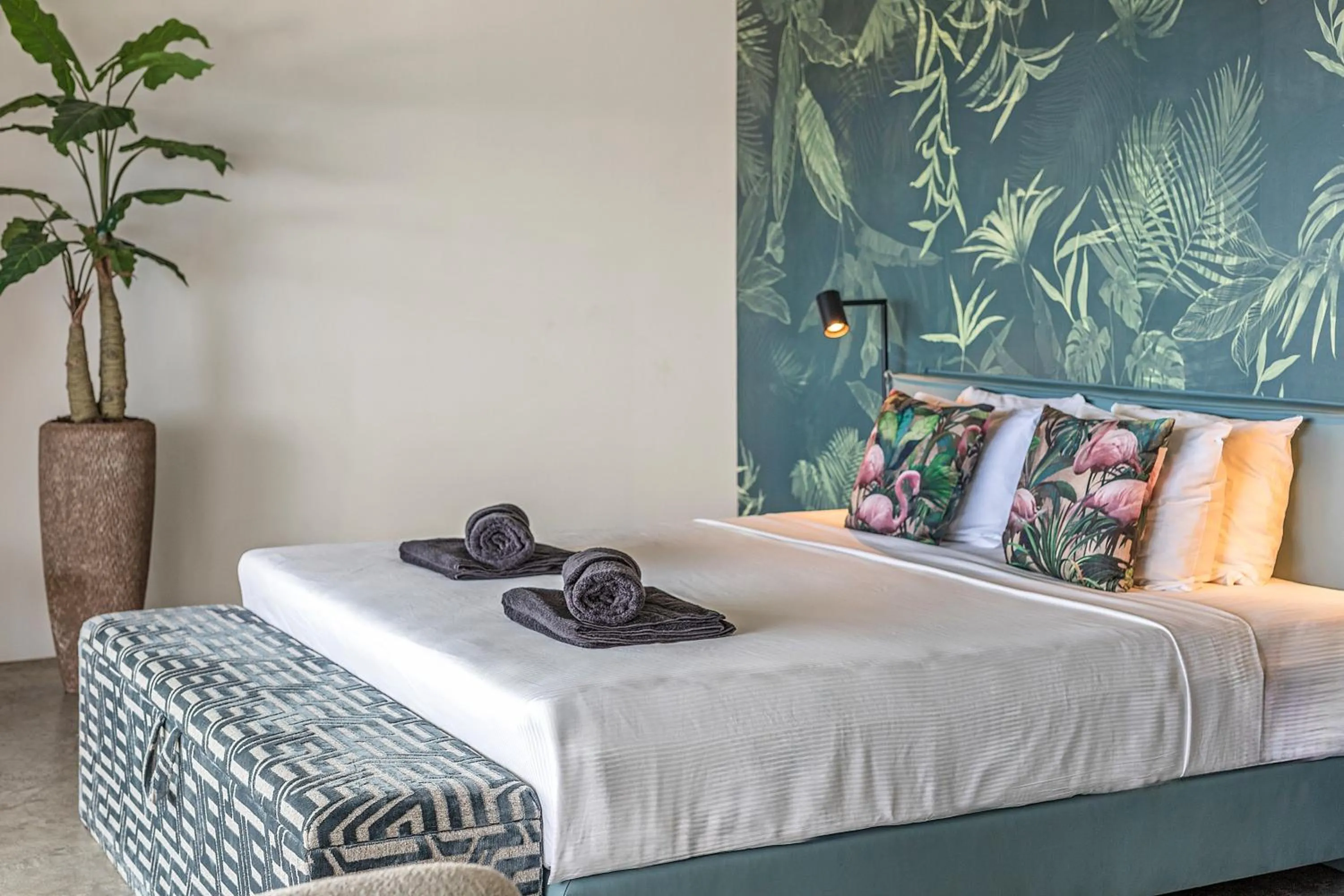 Bed in PM78 Boutique Apartments