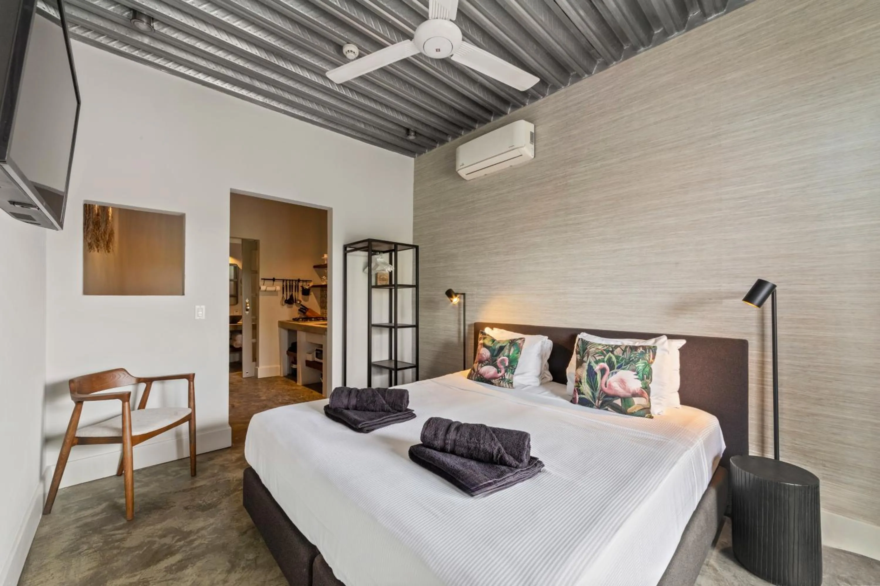 Bed in PM78 Boutique Apartments