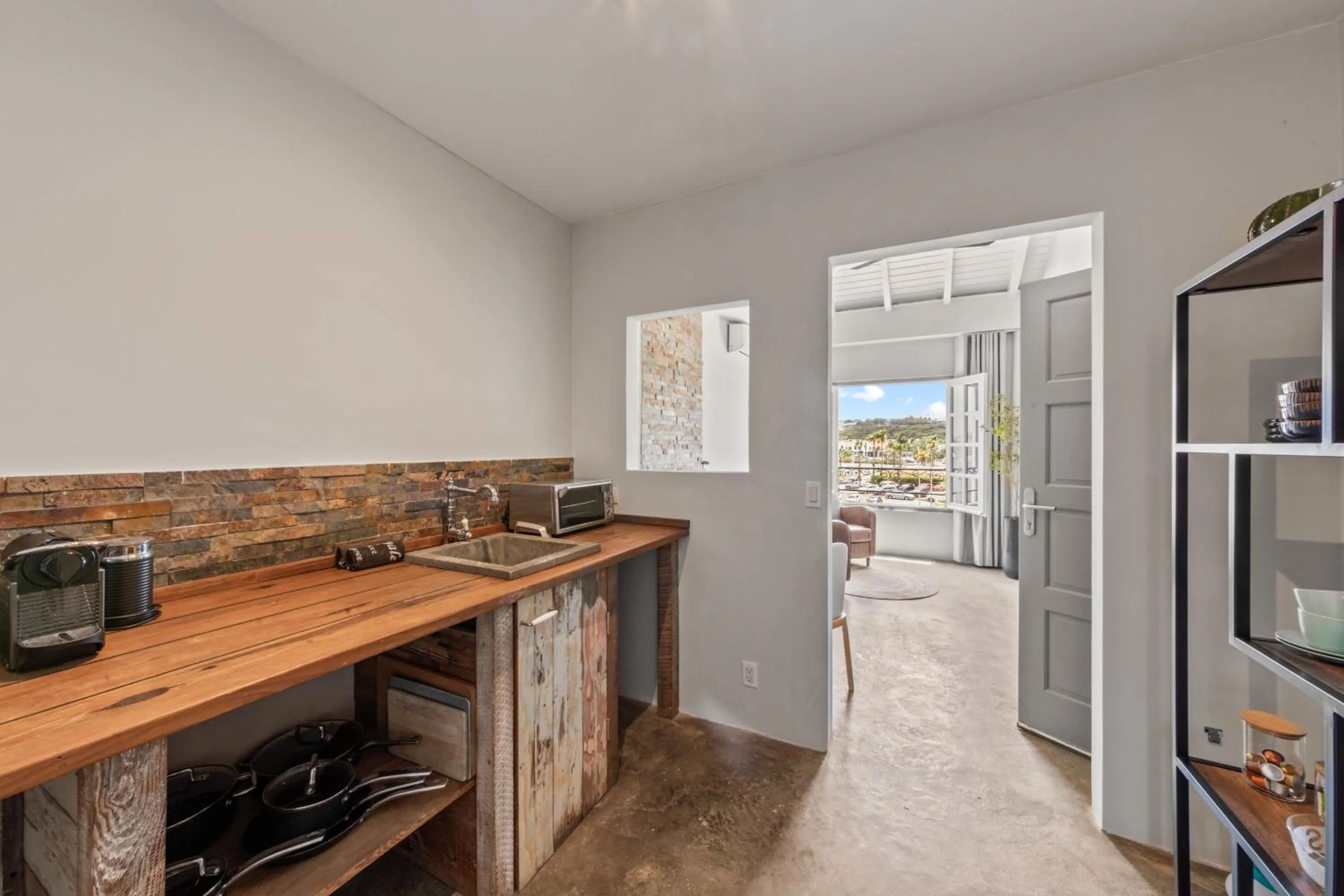 Kitchen or kitchenette in PM78 Boutique Apartments