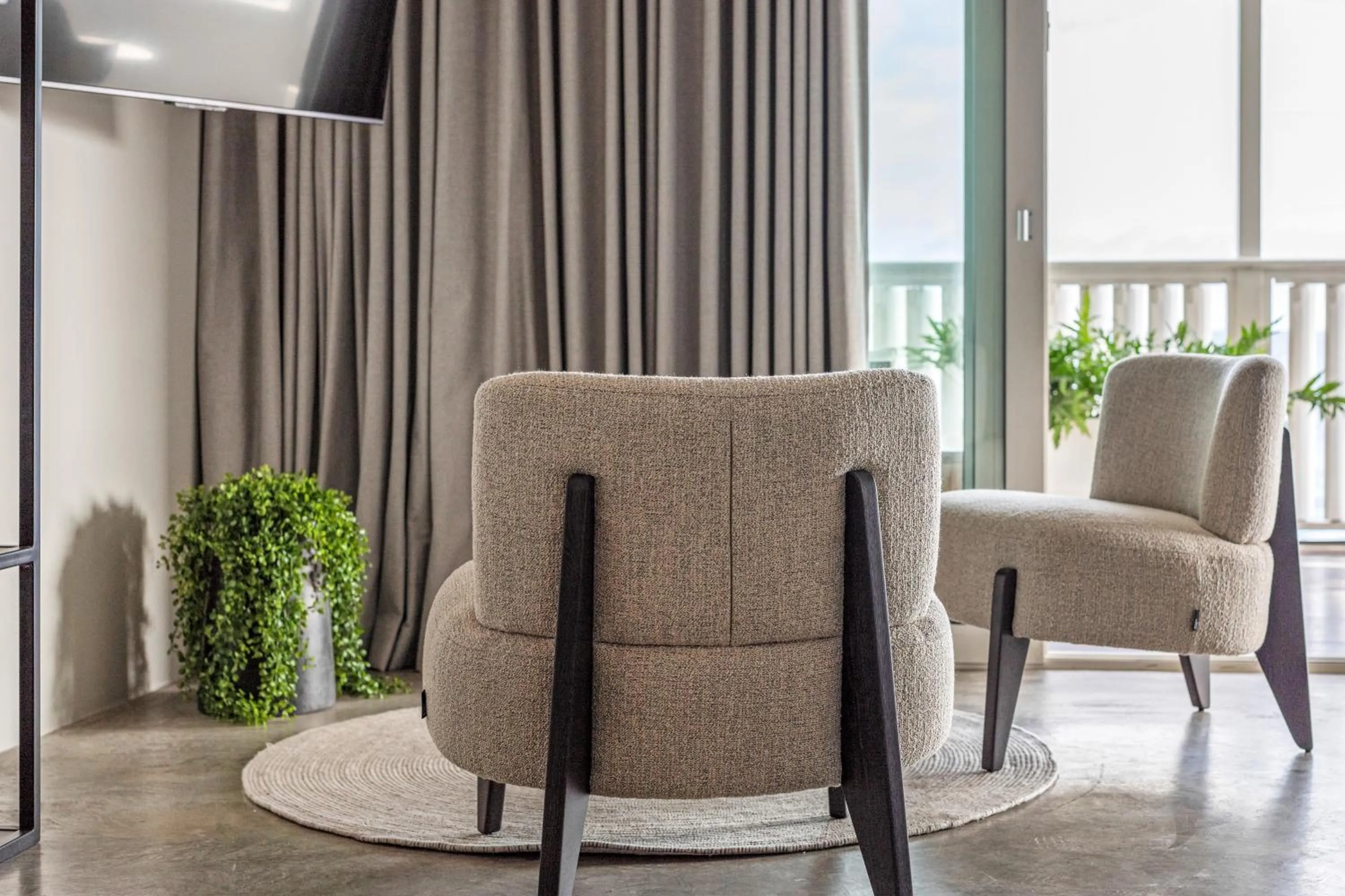 Living room in PM78 Boutique Apartments