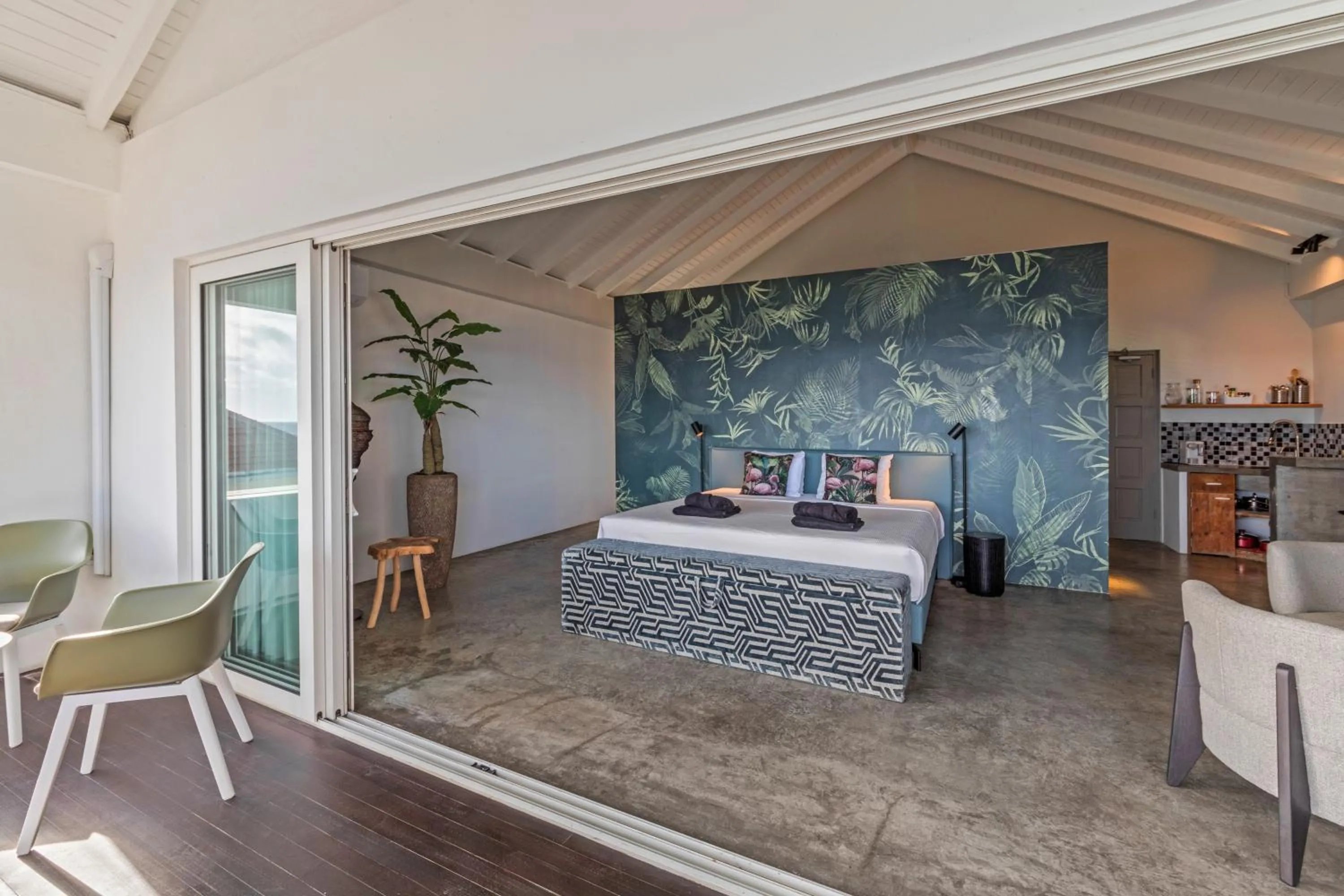 Bed in PM78 Boutique Apartments
