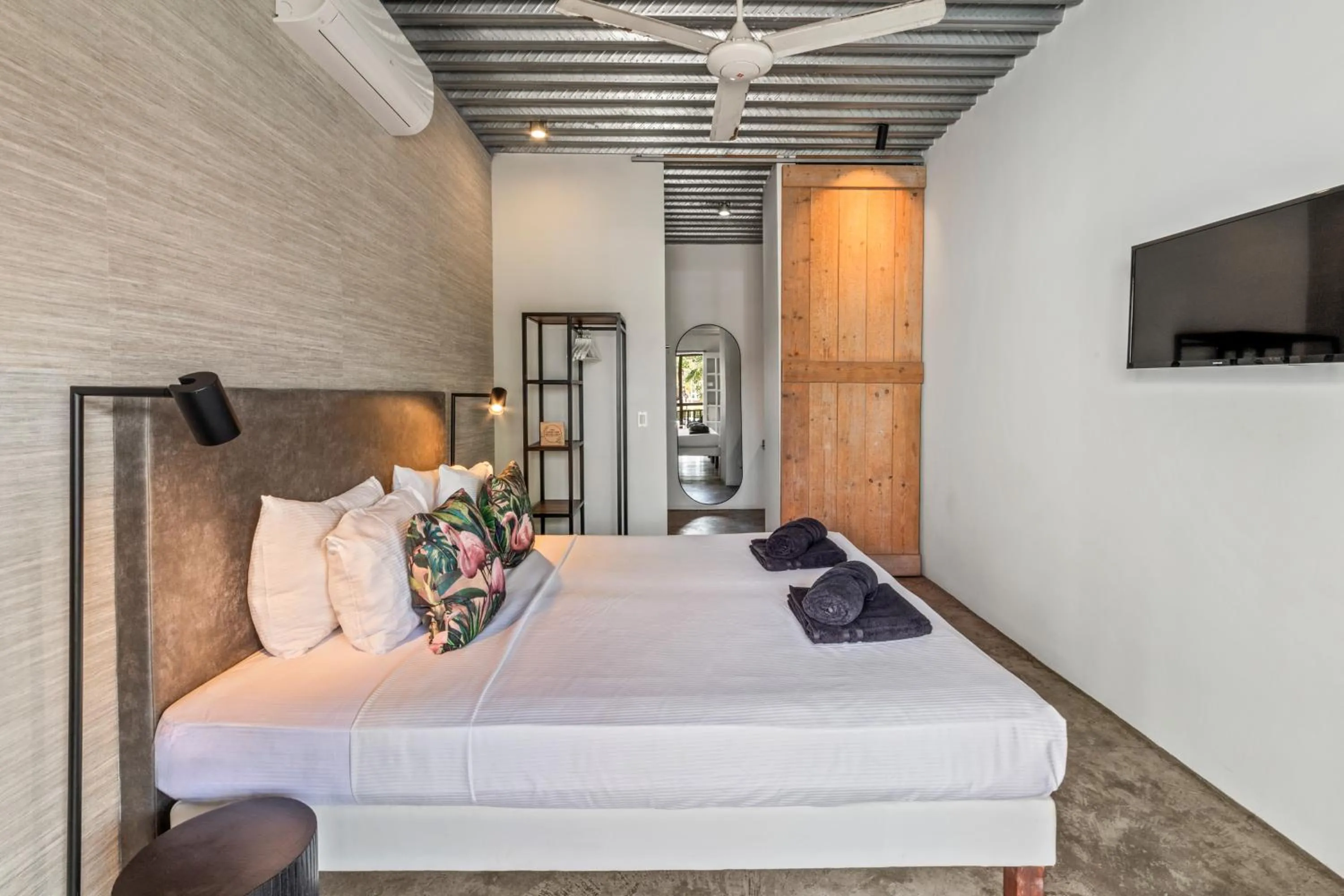 Bed in PM78 Boutique Apartments