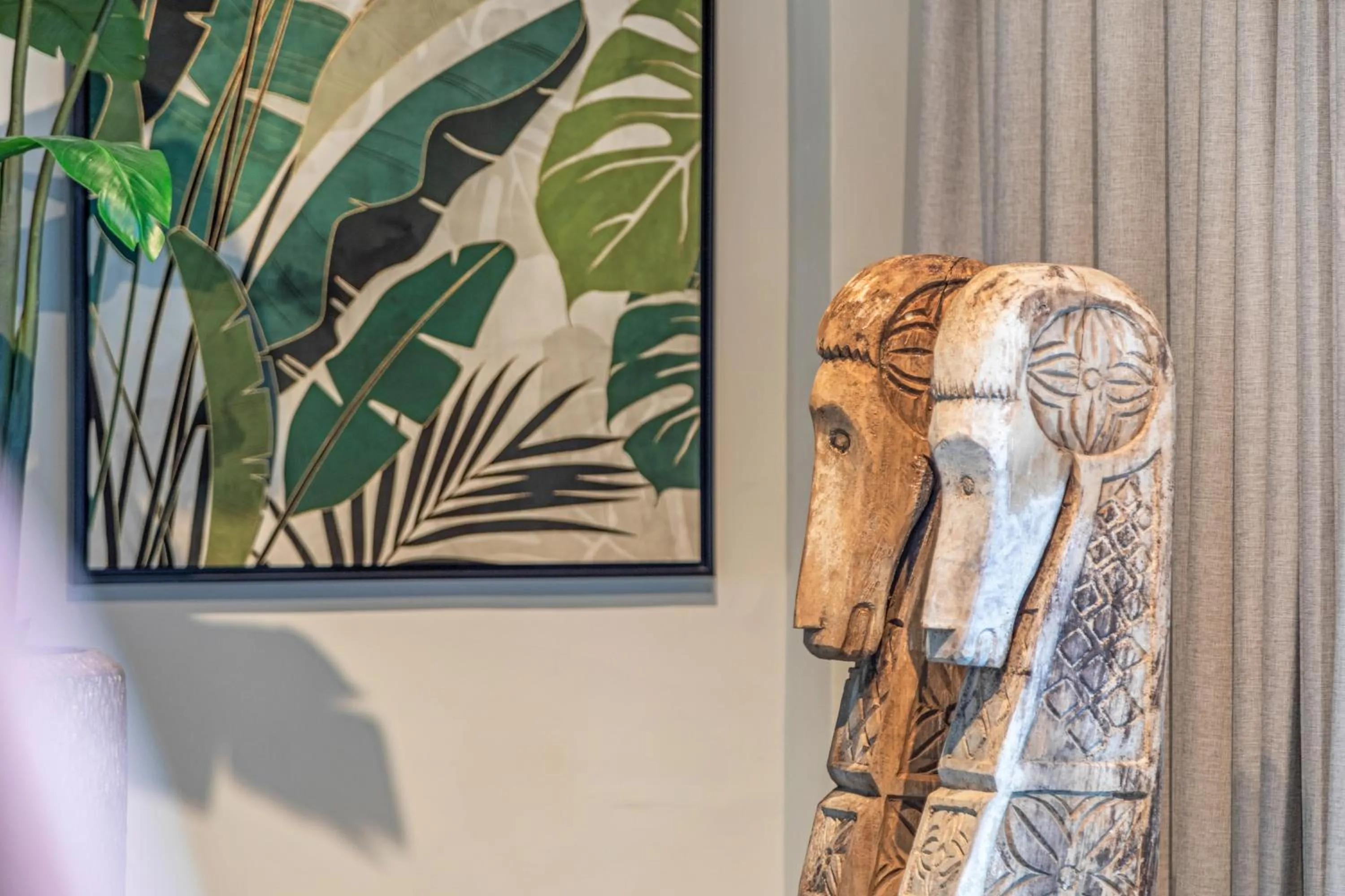 Decorative detail in PM78 Boutique Apartments