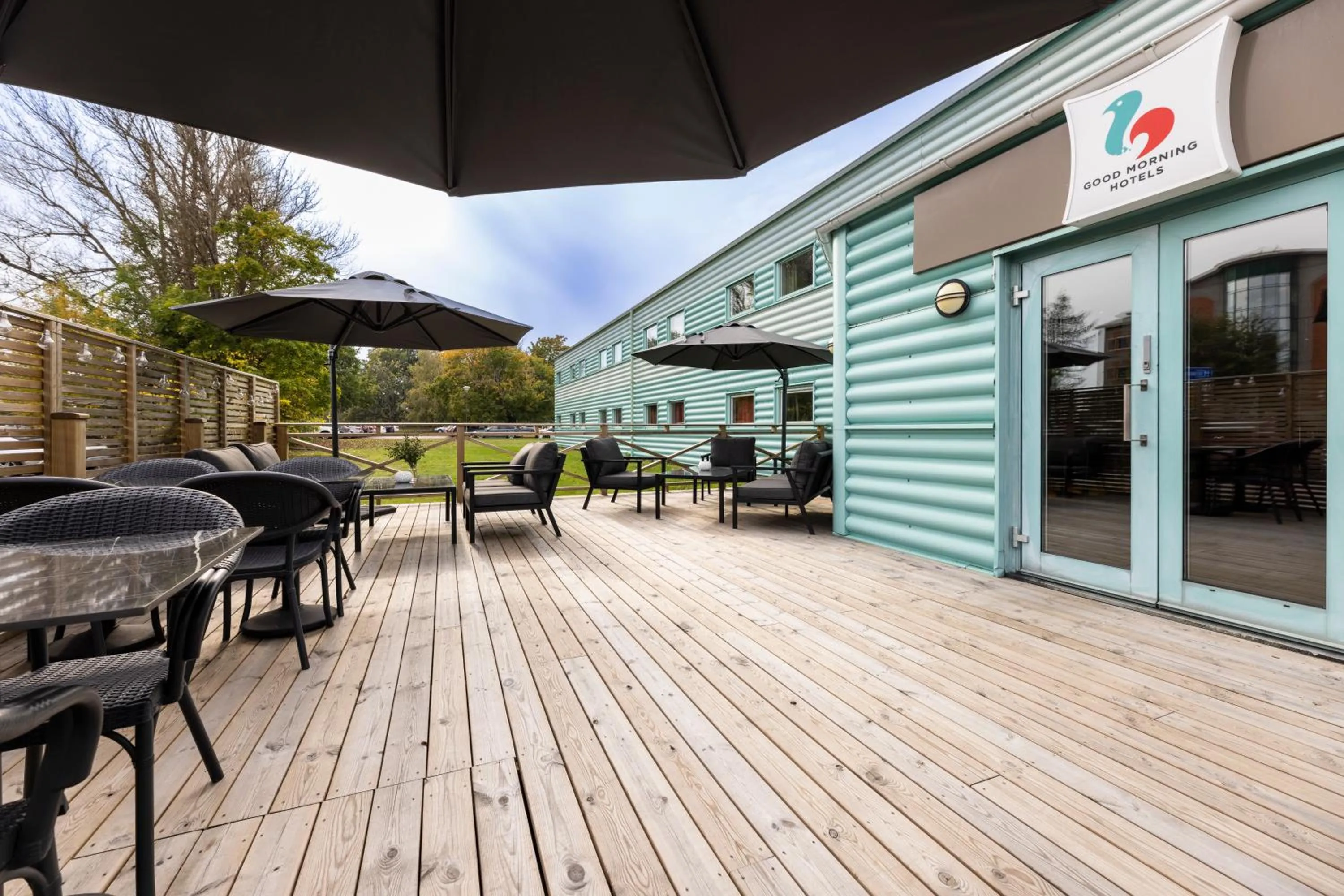 Balcony/Terrace in Good Morning Örebro