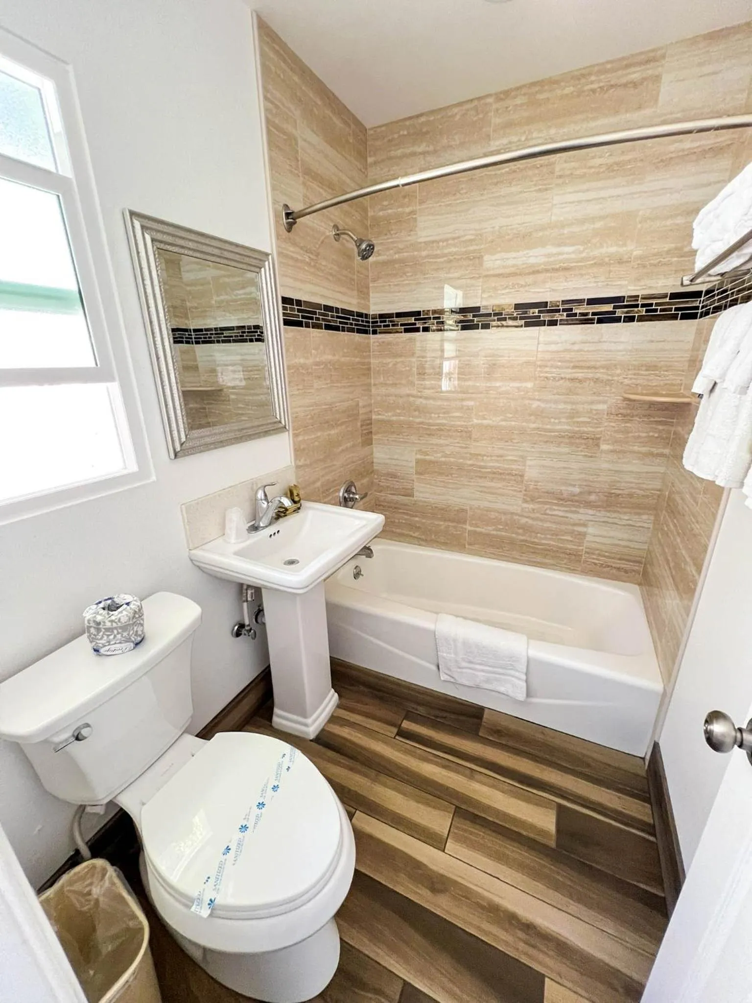 Bathroom in Town and Country Inn