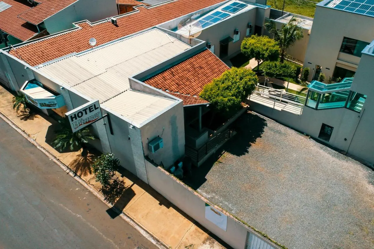 Bird's eye view in Hotel Winner