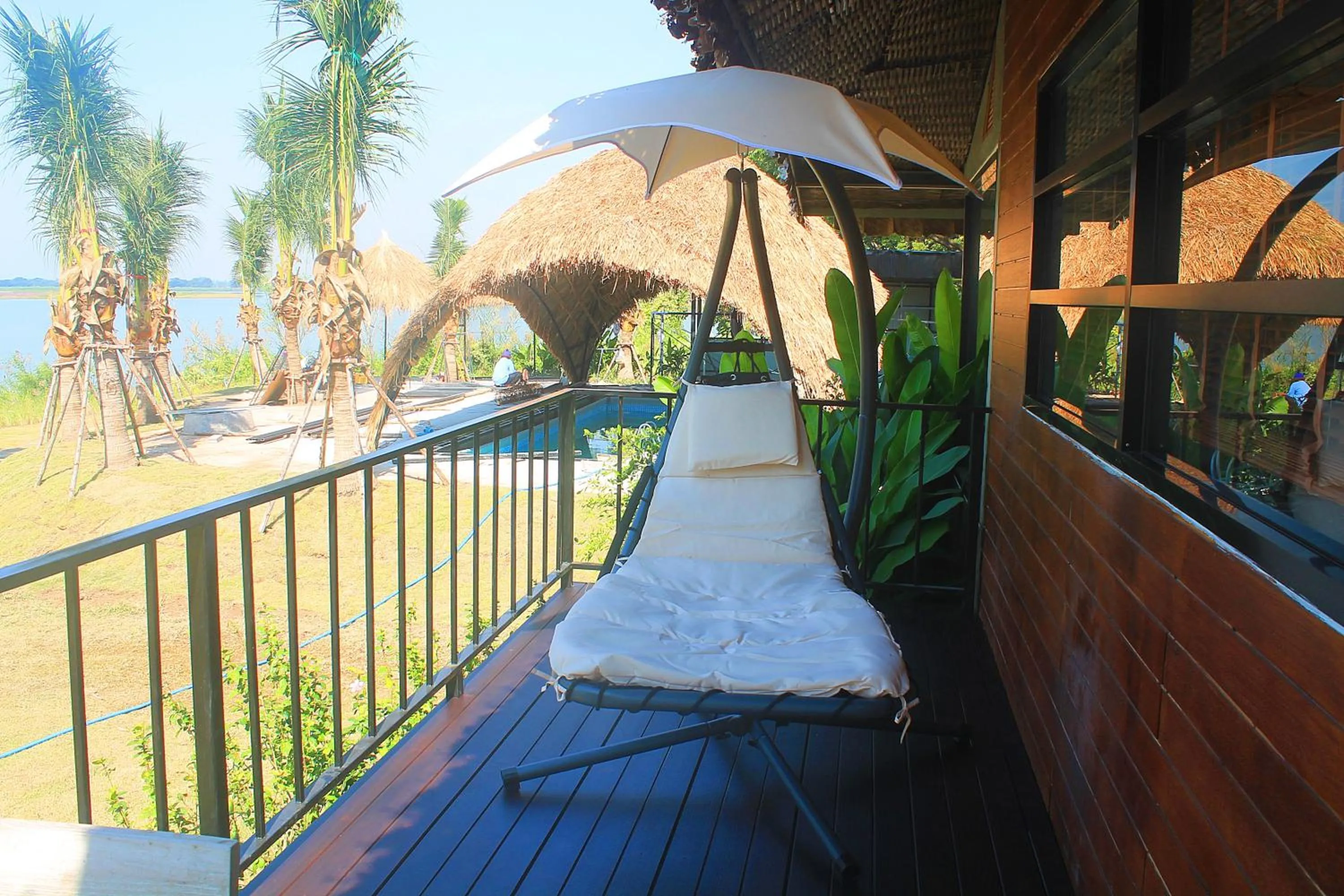 Balcony/Terrace in Naga Tara Boutique Resort