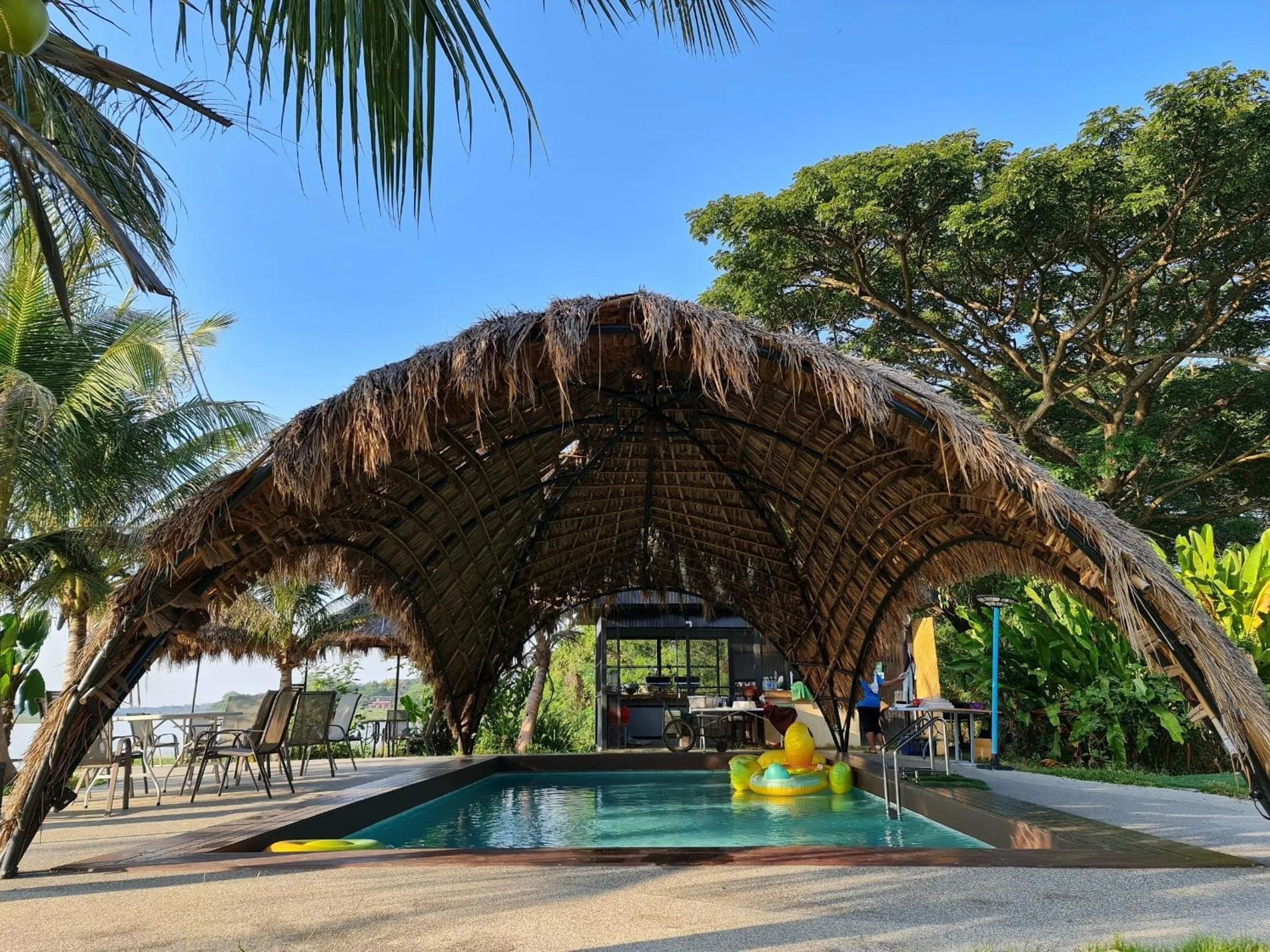 Swimming pool in Naga Tara Boutique Resort