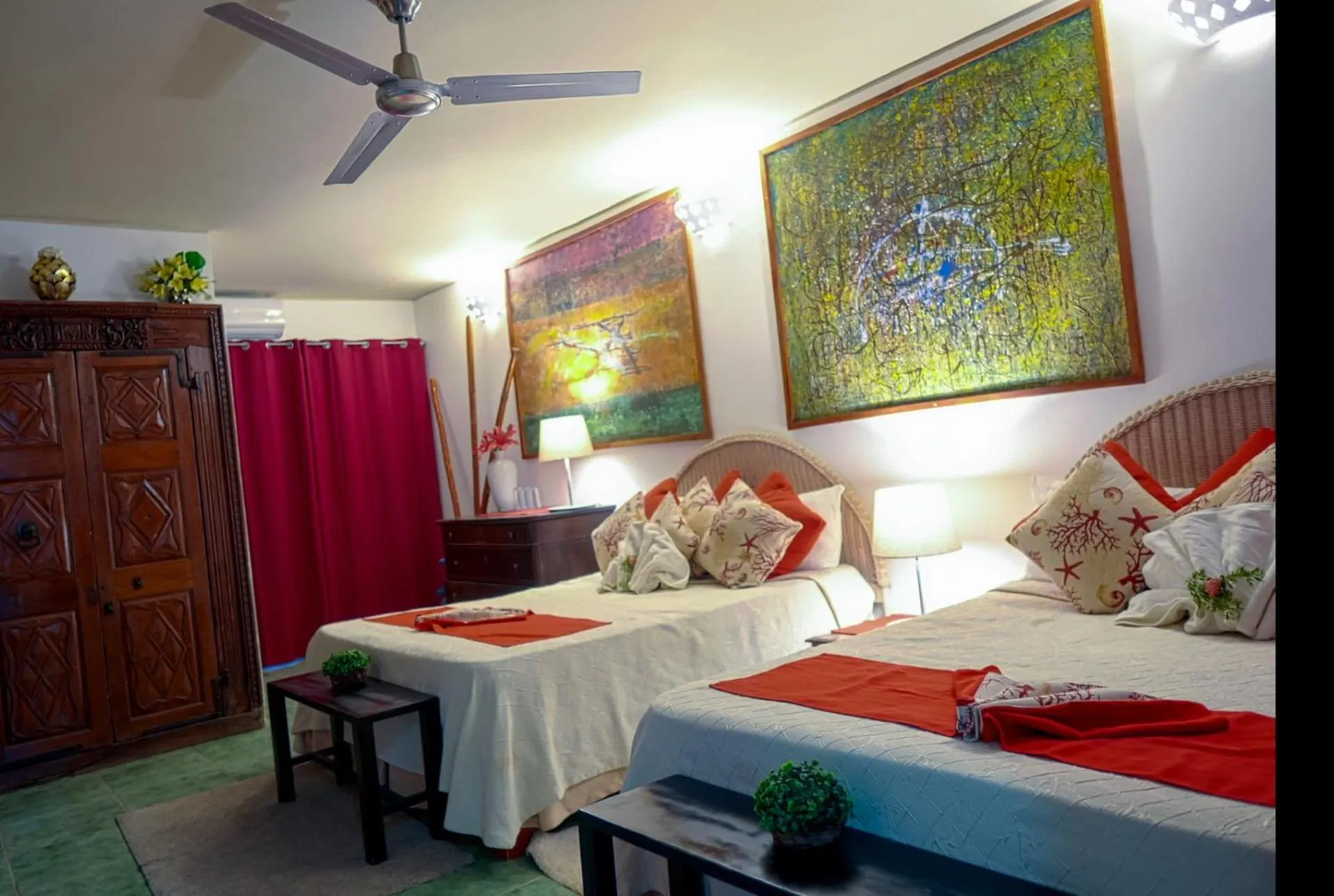 Bed in Hotel Coco Plaza