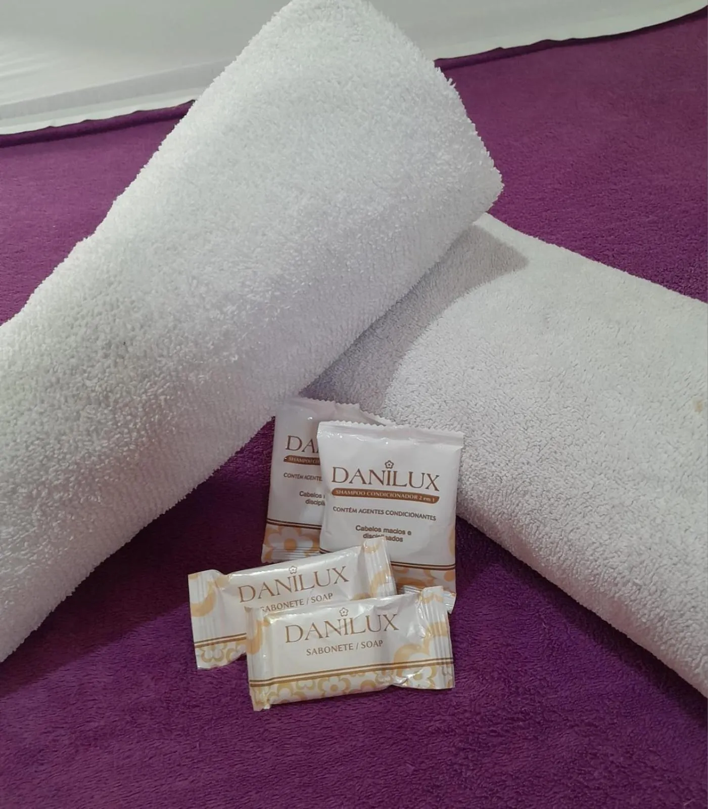 Bed in Pousada Água da Fonte