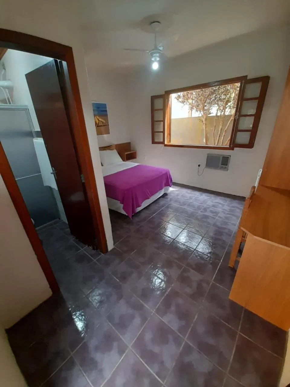 Bed in Pousada Água da Fonte