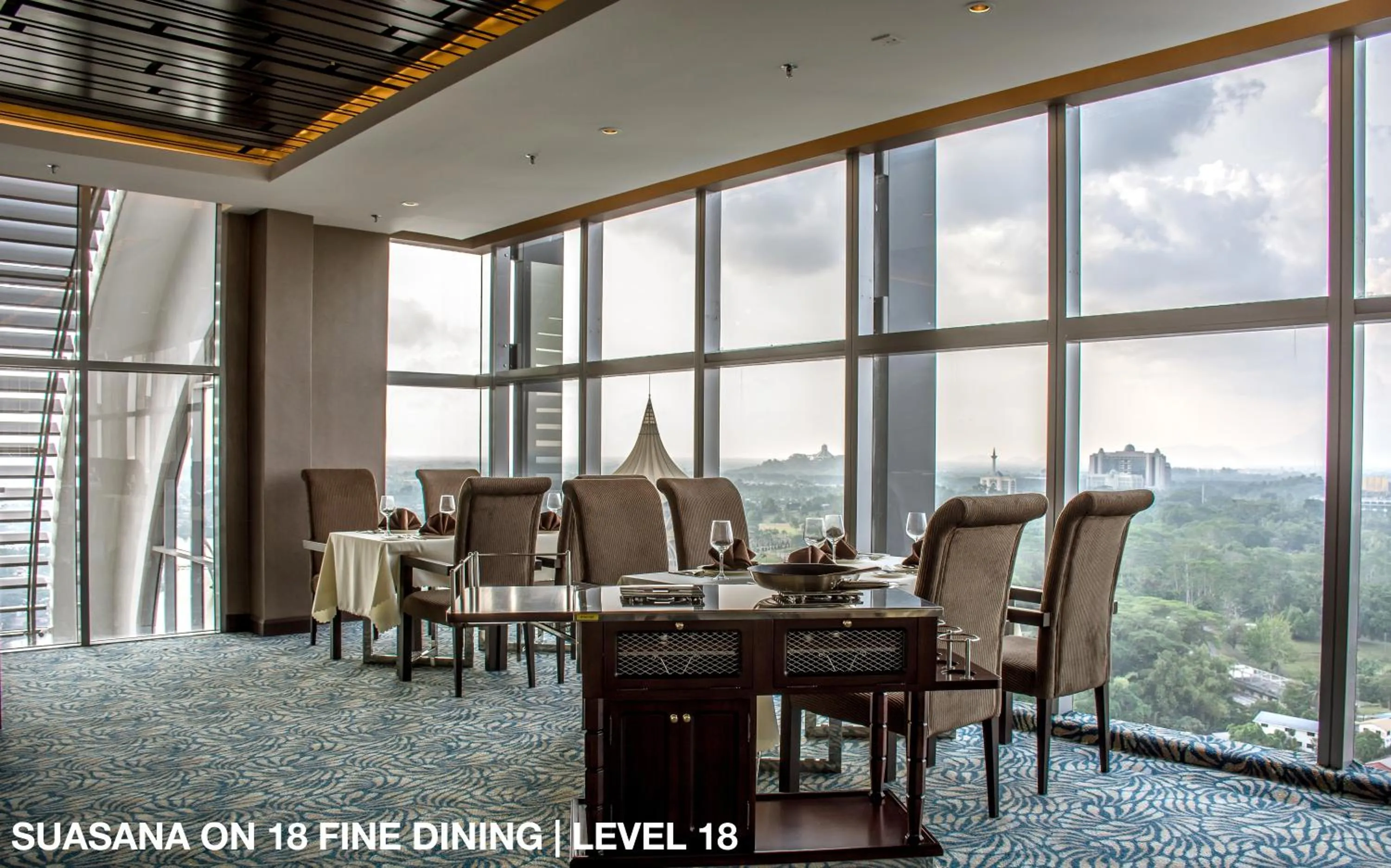 Restaurant/places to eat in Astana Wing - Riverside Majestic Hotel