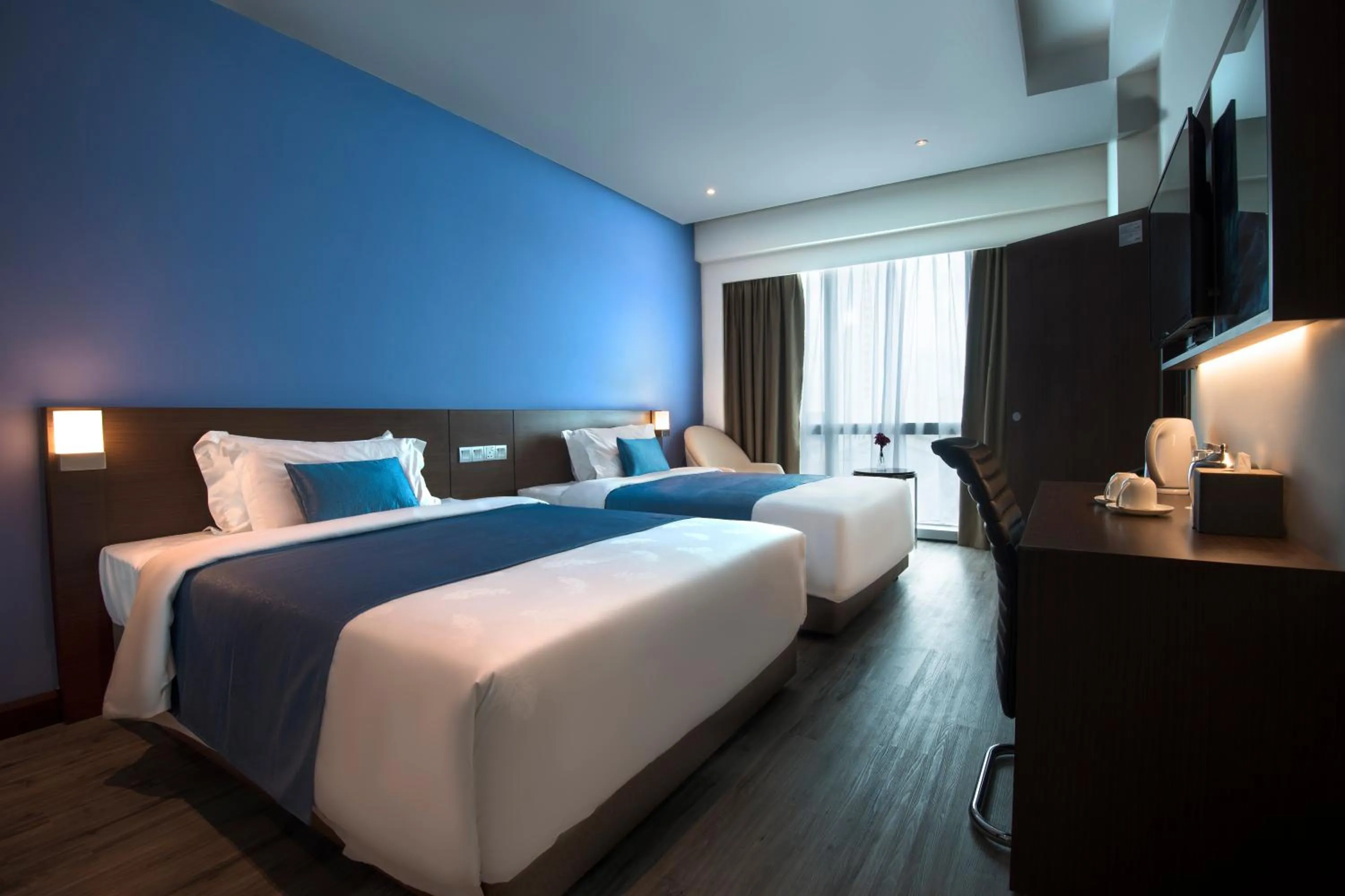 Bed in Astana Wing - Riverside Majestic Hotel