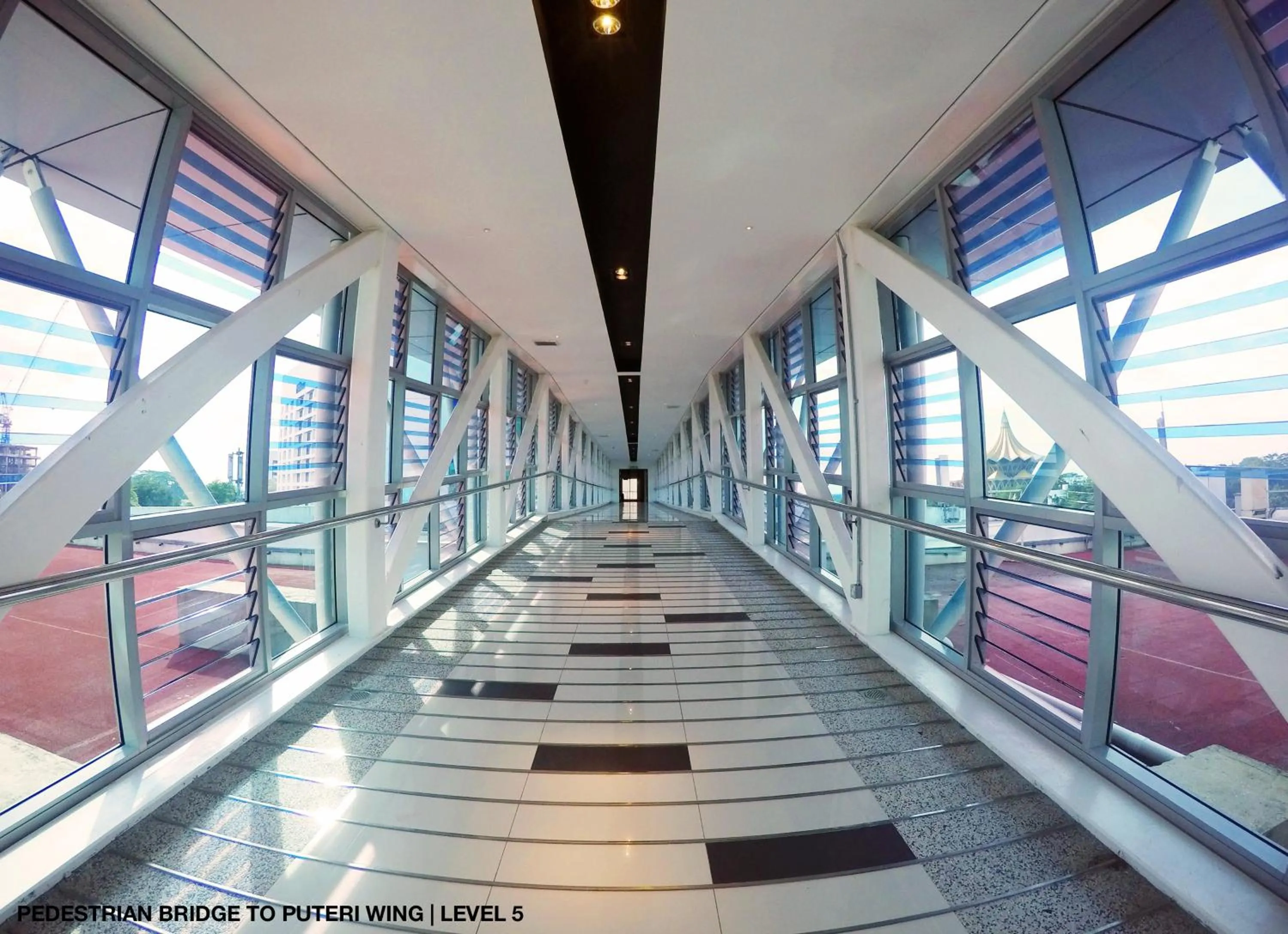 Balcony/Terrace in Astana Wing - Riverside Majestic Hotel