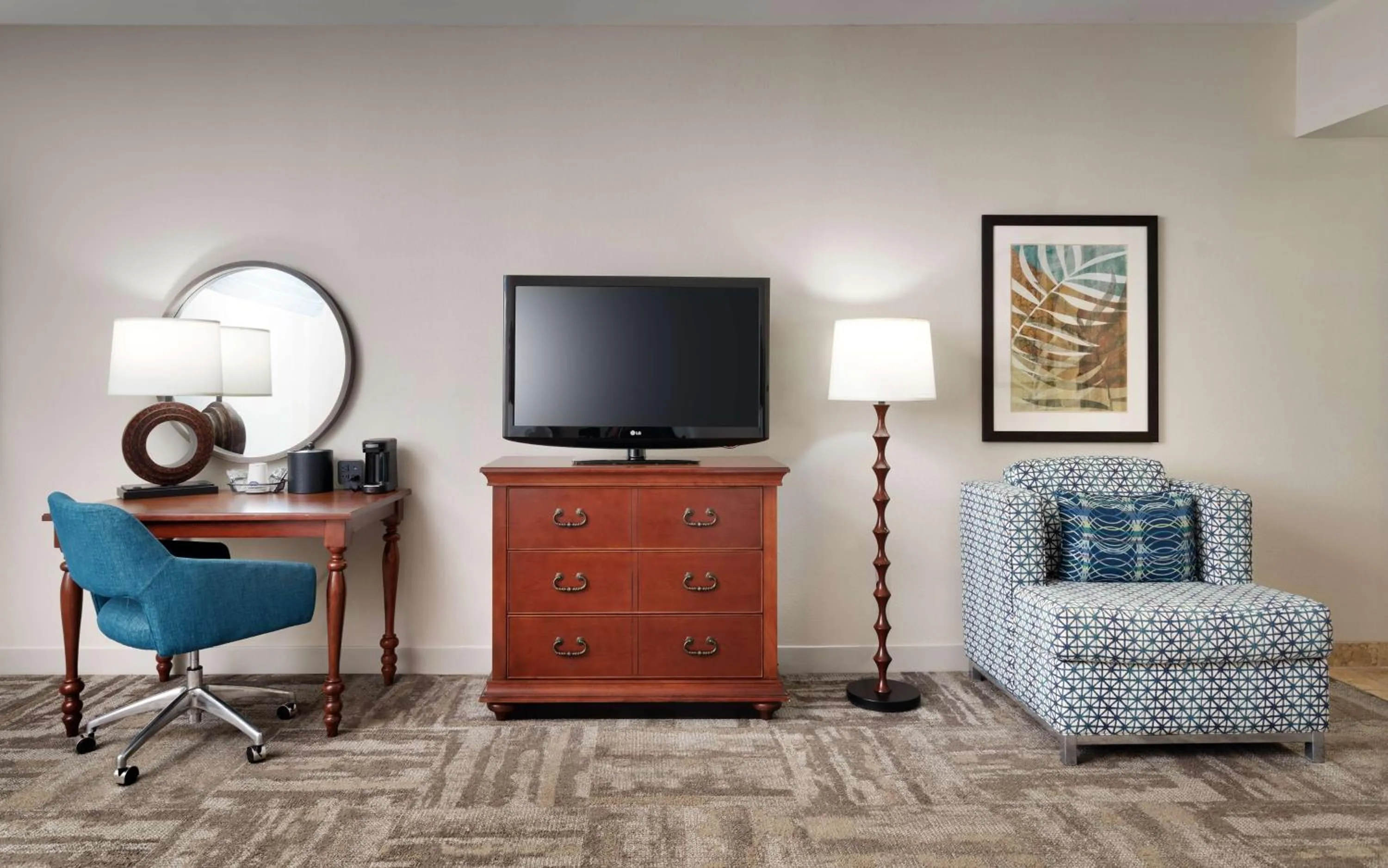 Bedroom in Hampton Inn New Smyrna Beach