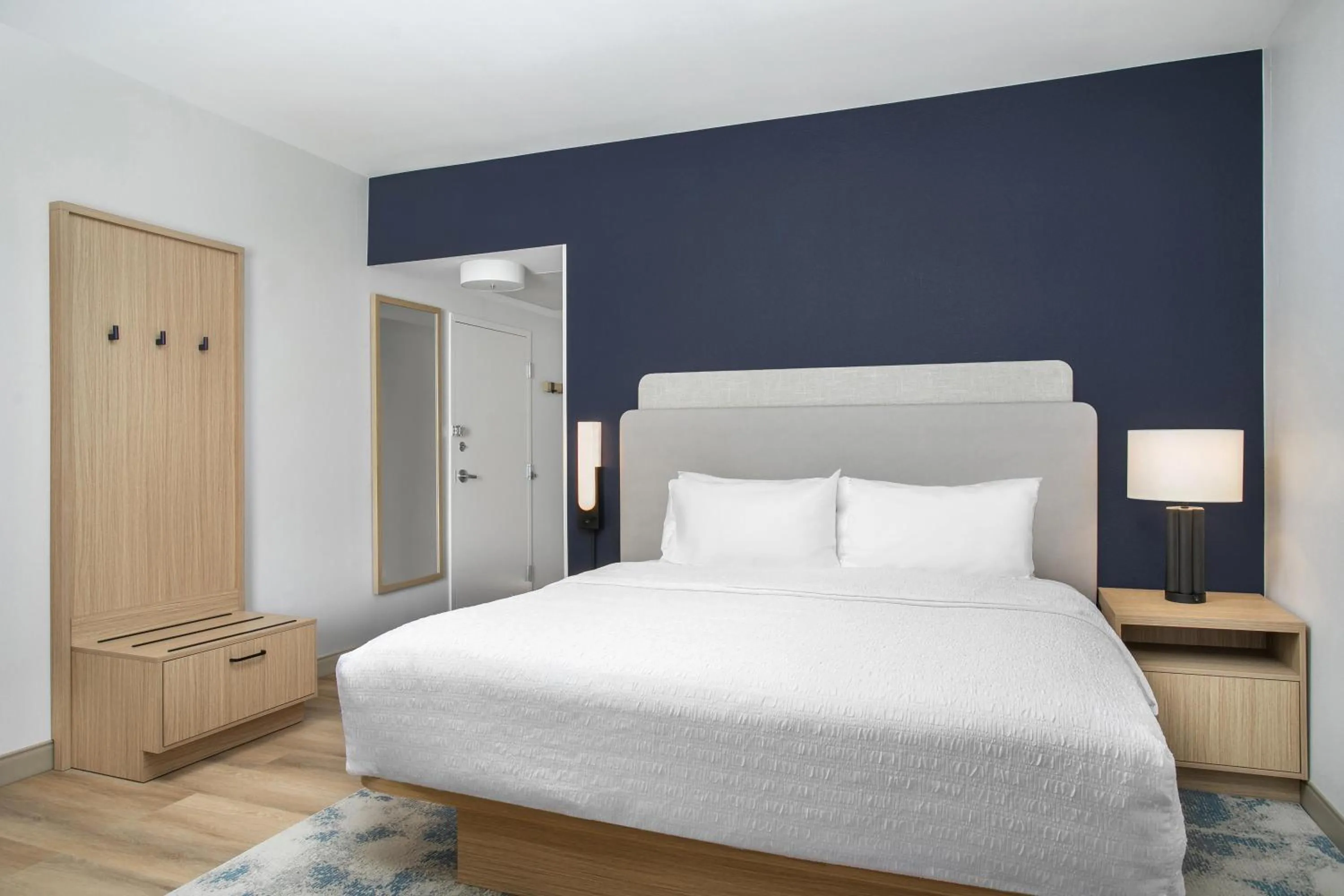 Bed in Hampton Inn New Smyrna Beach