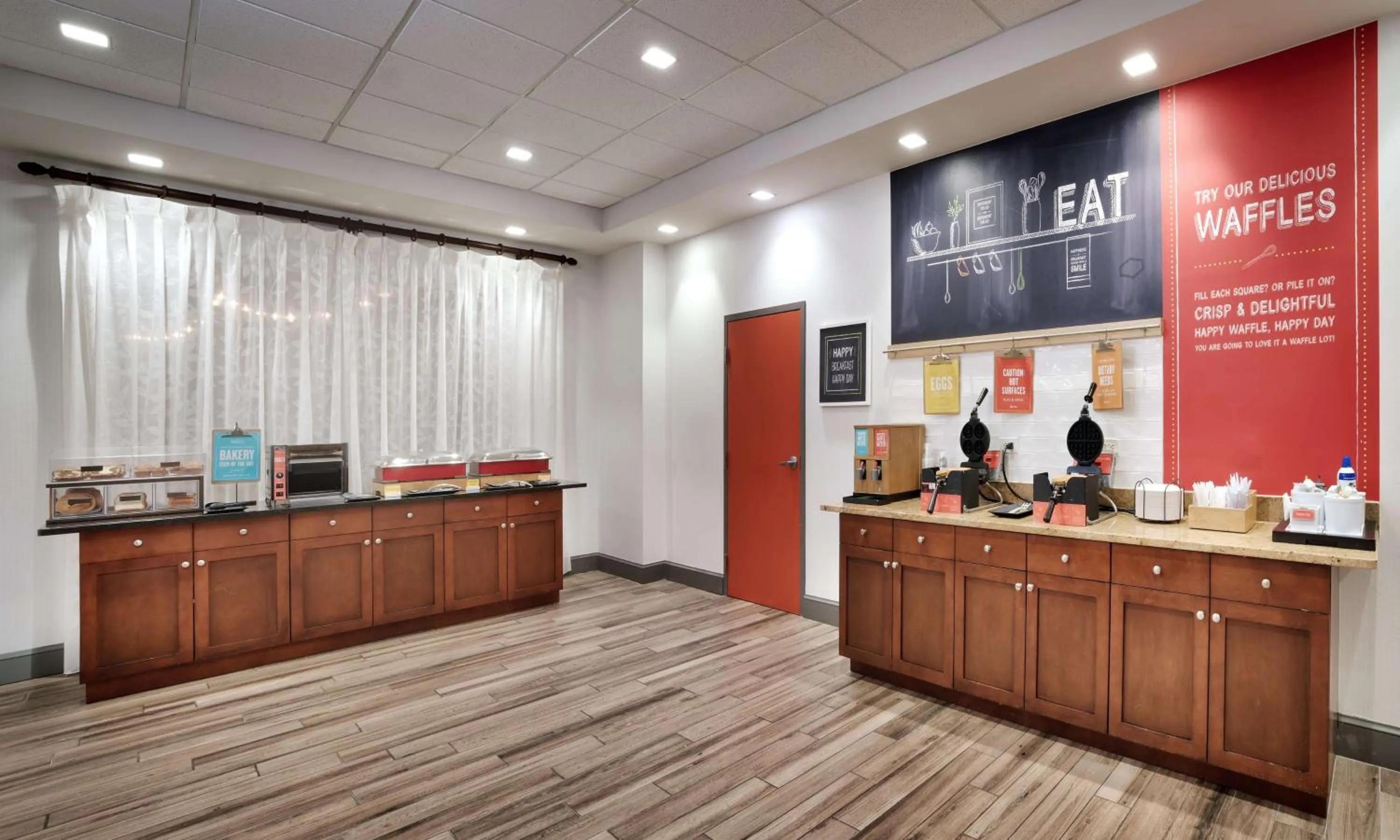 Breakfast in Hampton Inn New Smyrna Beach