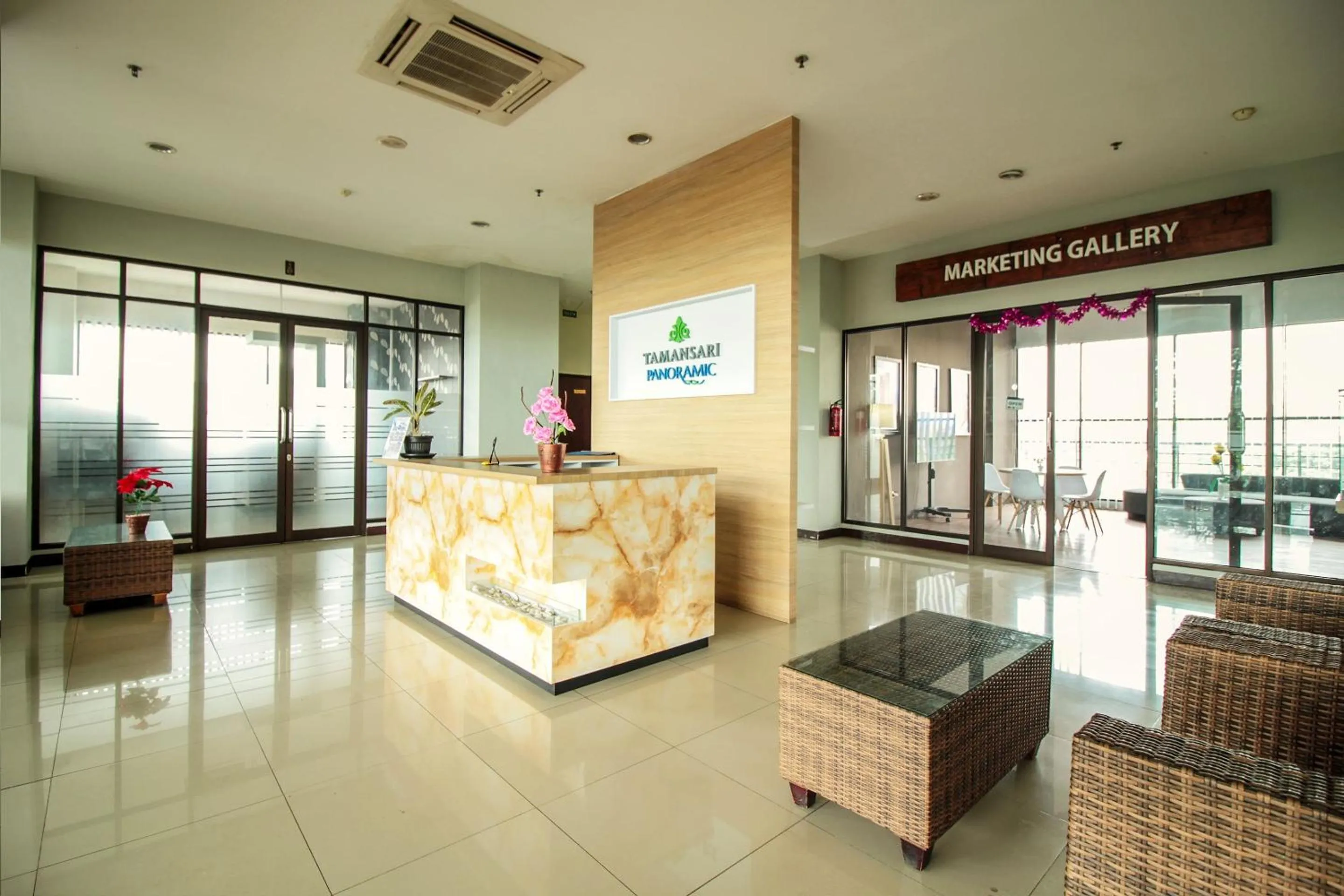 Lobby or reception in Super OYO Capital O 483 Tamansari Panoramic Bandung
