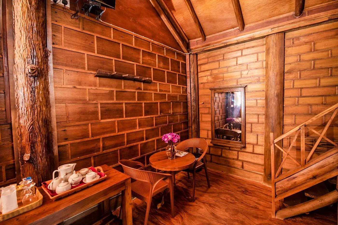 Seating area in Top Mountain Resort