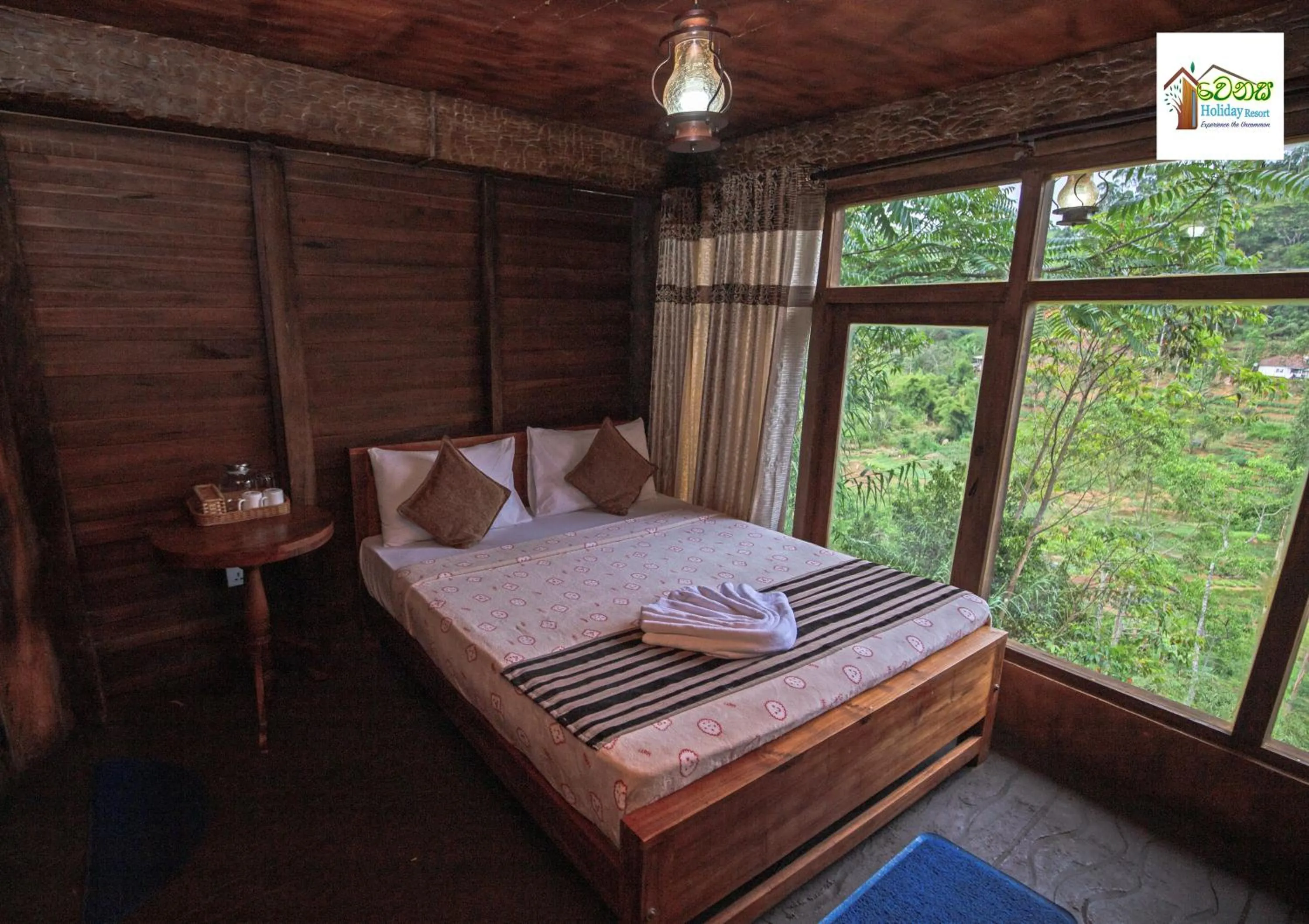 Bed in Top Mountain Resort