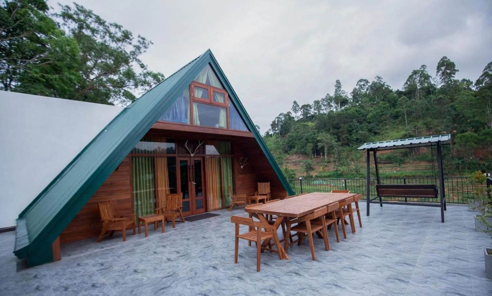 Patio in Top Mountain Resort