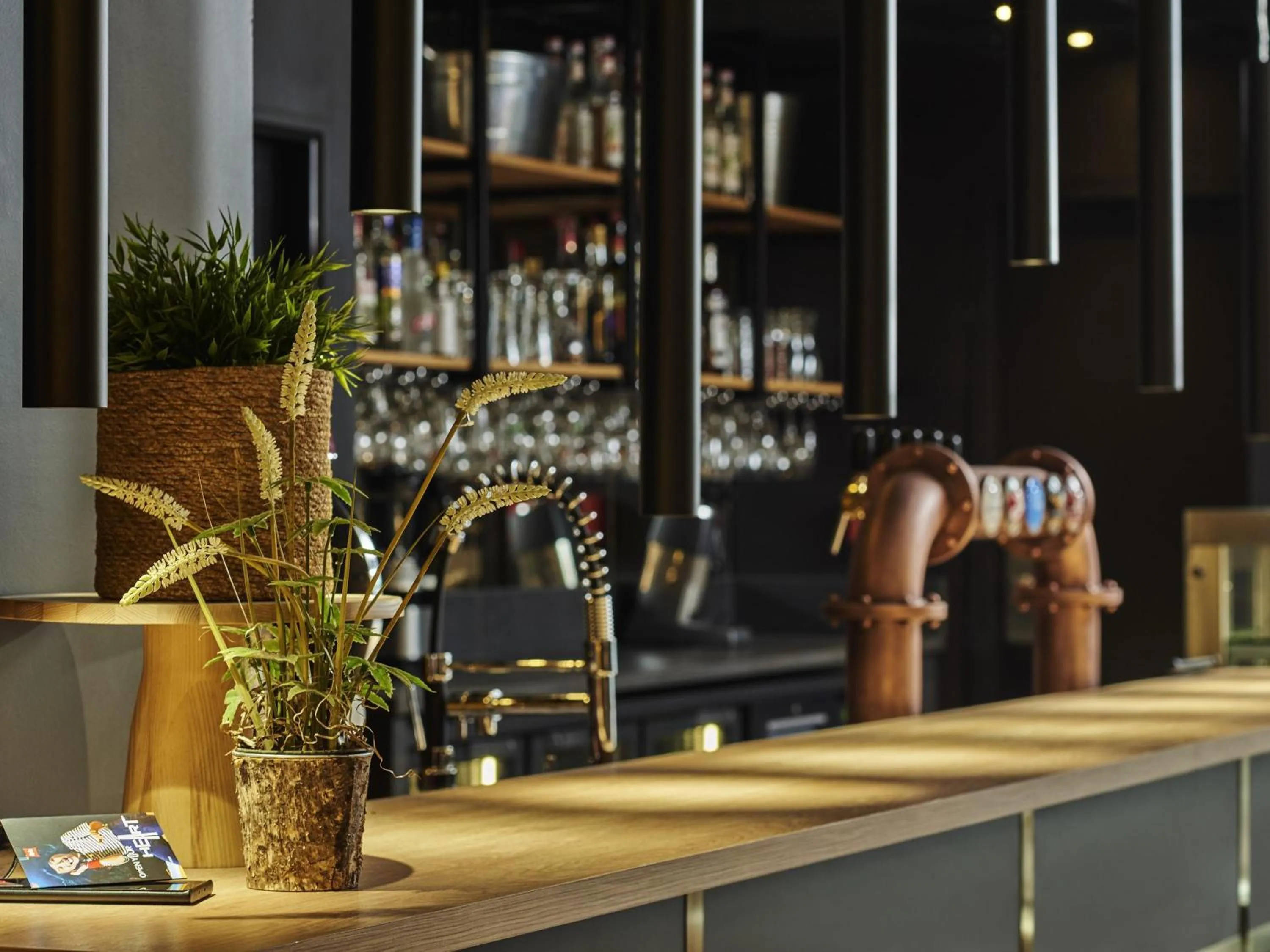 Lounge or bar in ibis Clamart Paris Velizy