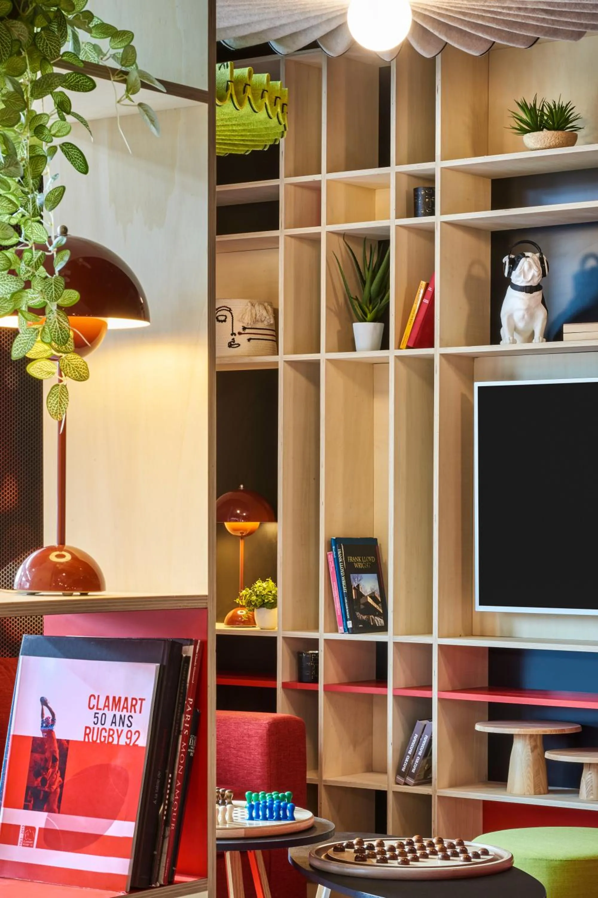 Living room in ibis Clamart Paris Velizy