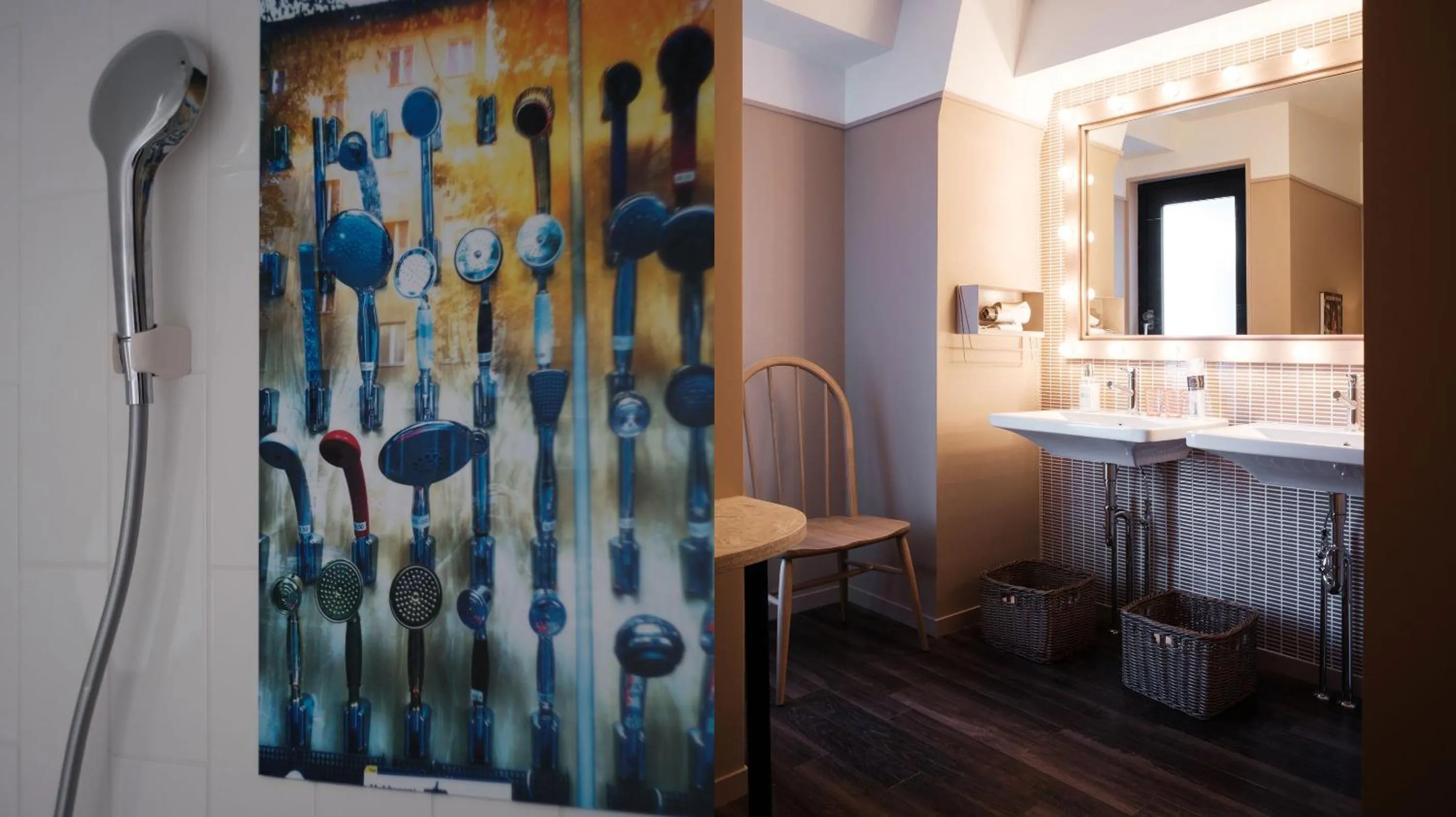 Shower in miss morgan hotel