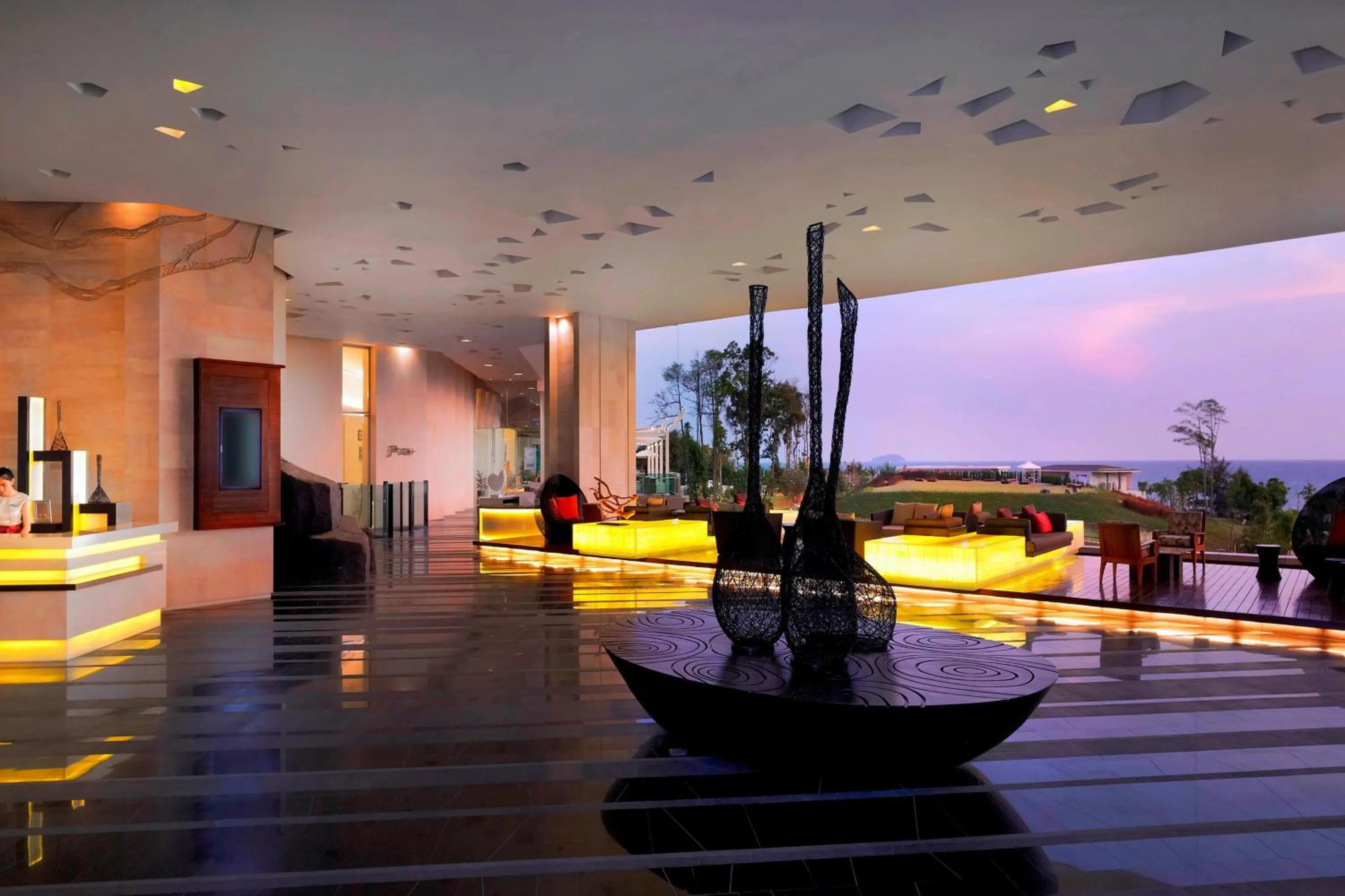 Lobby or reception in Rayong Marriott Resort & Spa