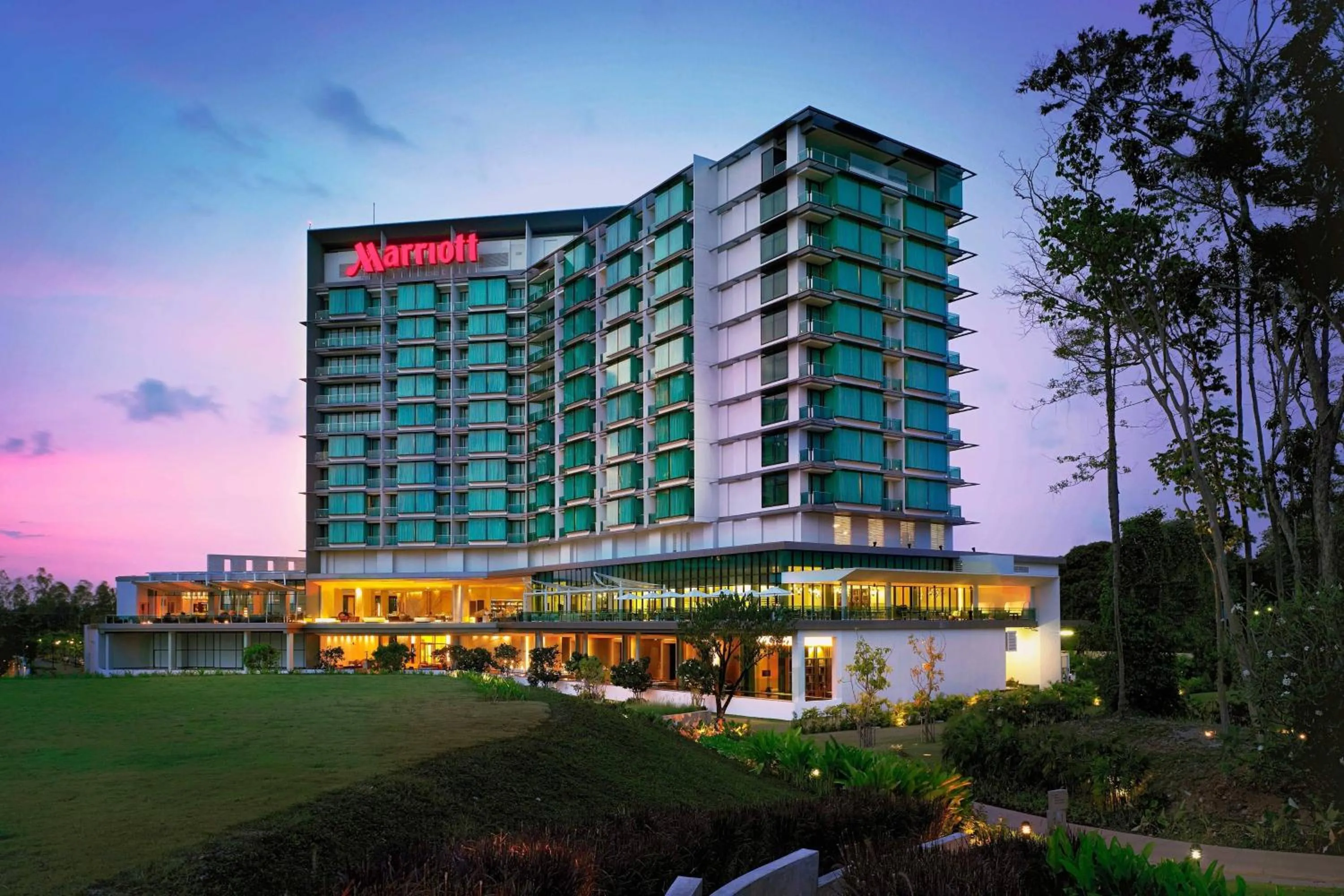 Property building in Rayong Marriott Resort & Spa
