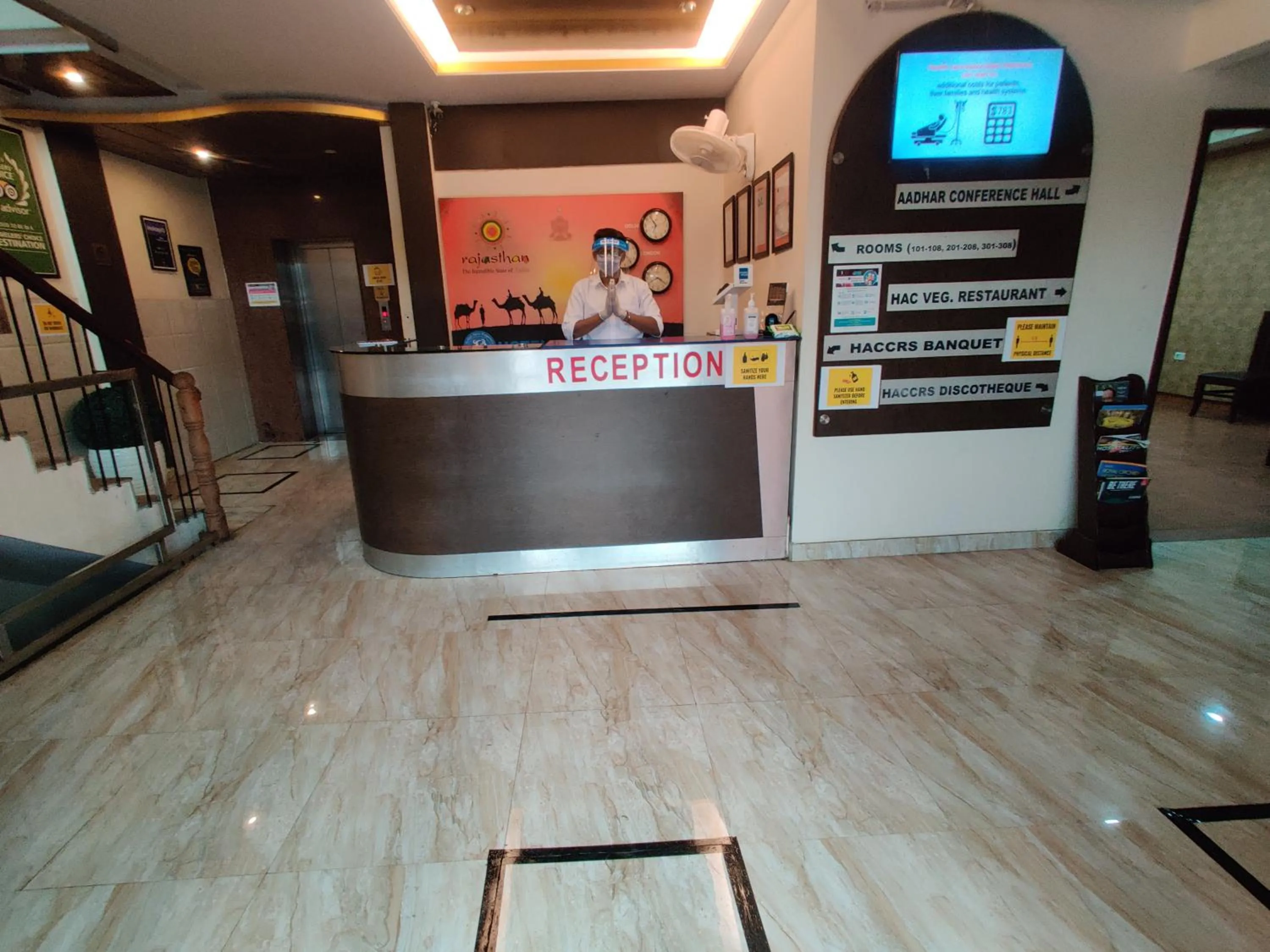 Staff in Hotel Savi Regency