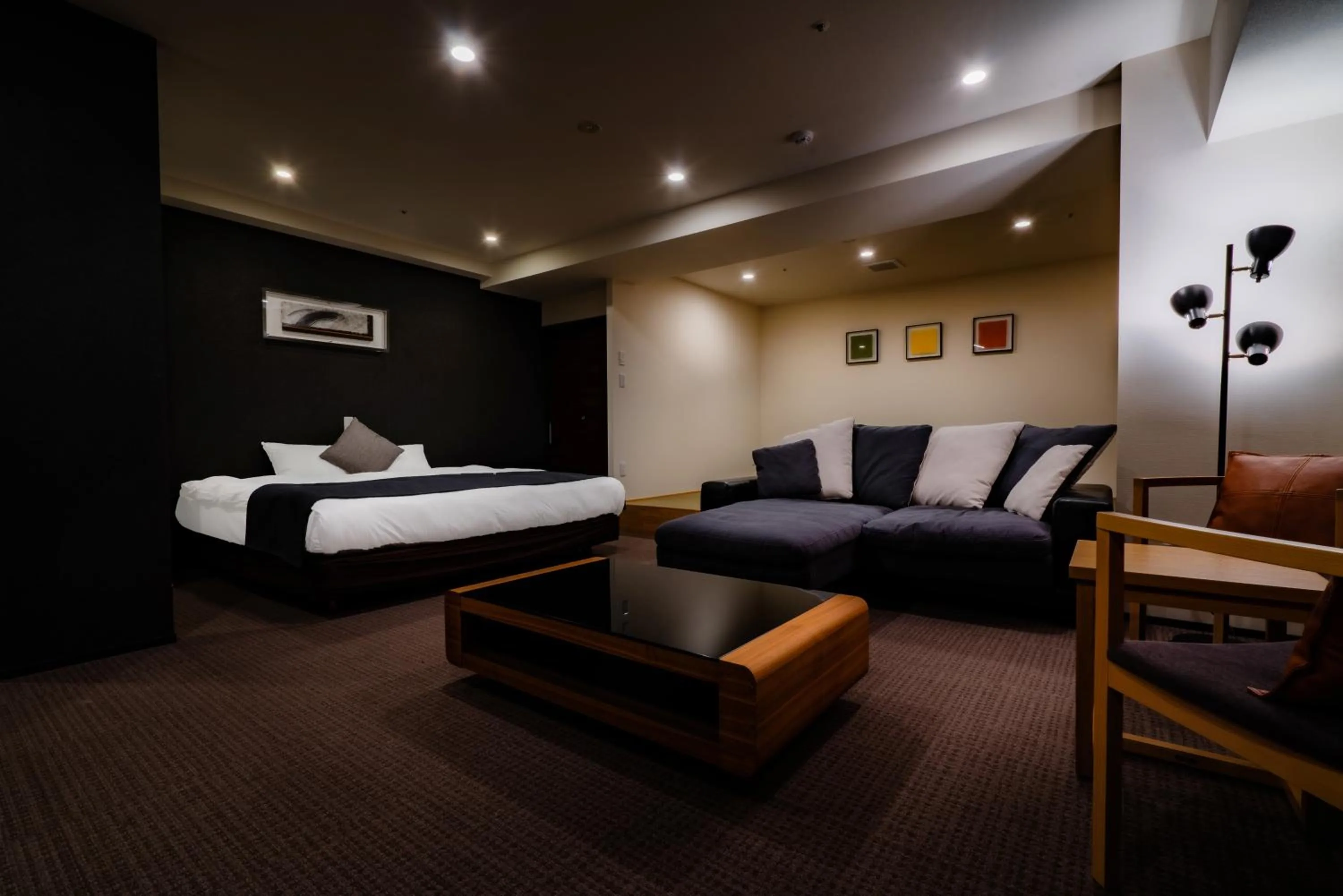 Photo of the whole room, Bed in Randor Hotel Sapporo Suites