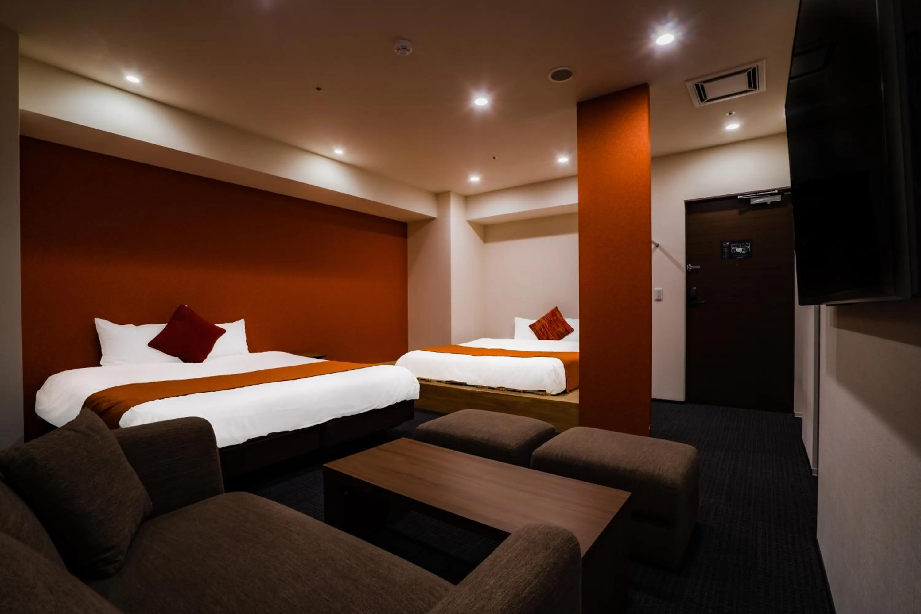 Photo of the whole room, Bed in Randor Hotel Sapporo Suites