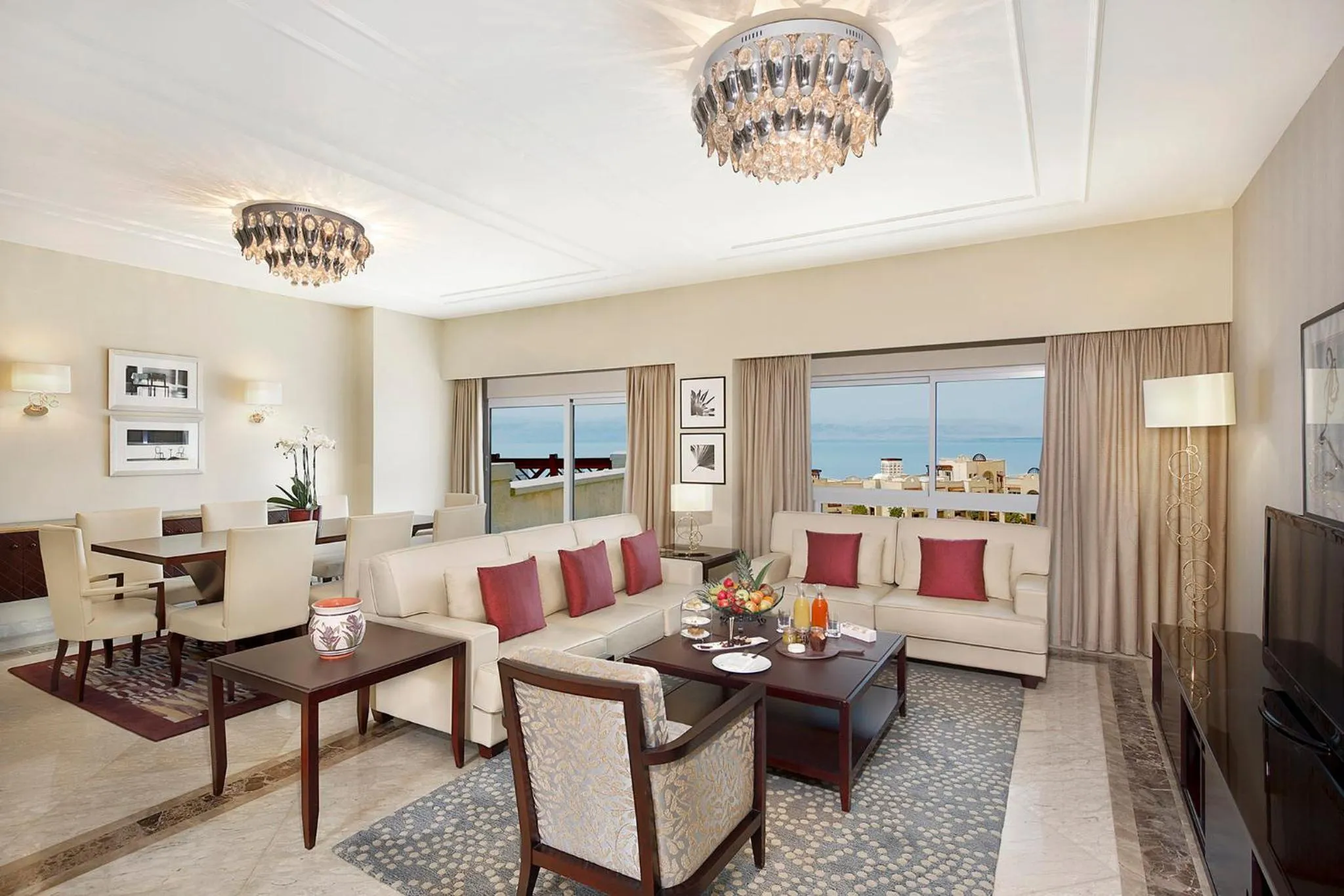 Bedroom in Crowne Plaza Jordan Dead Sea Resort & Spa by IHG