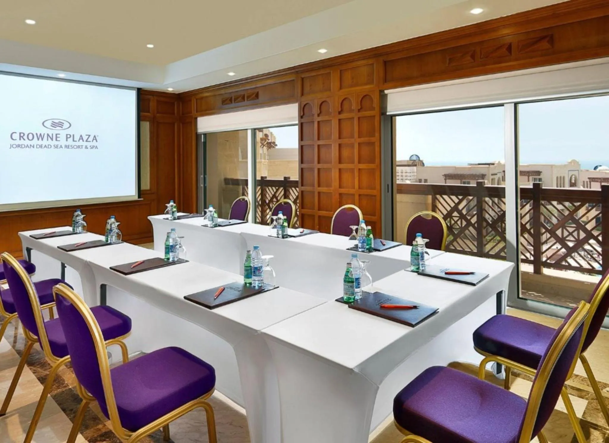 Meeting/conference room in Crowne Plaza Jordan Dead Sea Resort & Spa by IHG