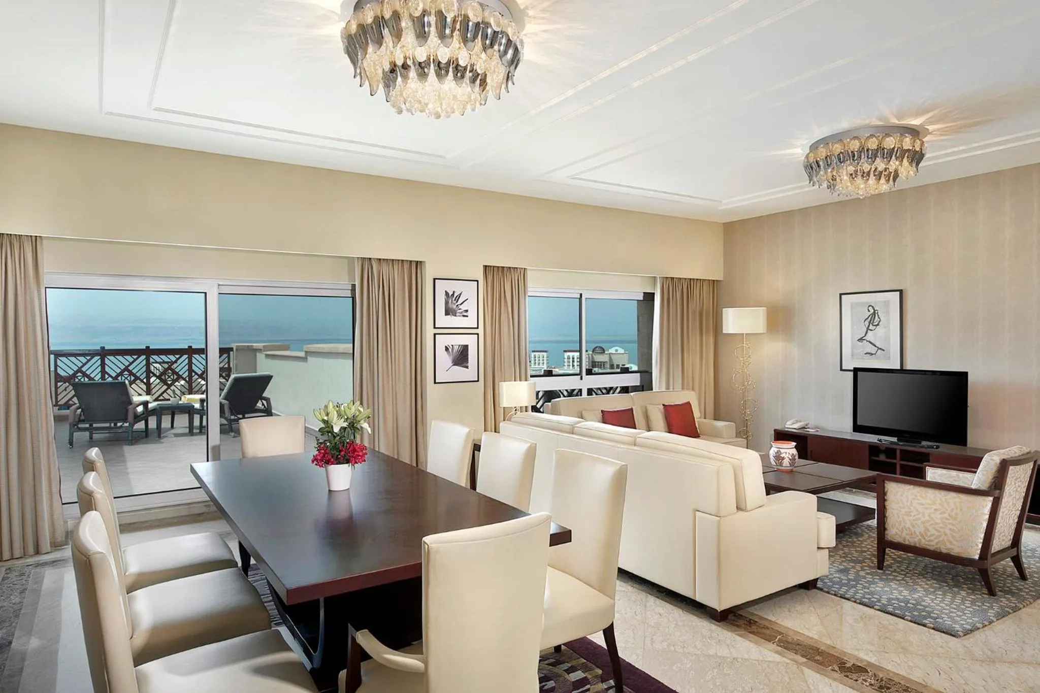 Bedroom in Crowne Plaza Jordan Dead Sea Resort & Spa by IHG